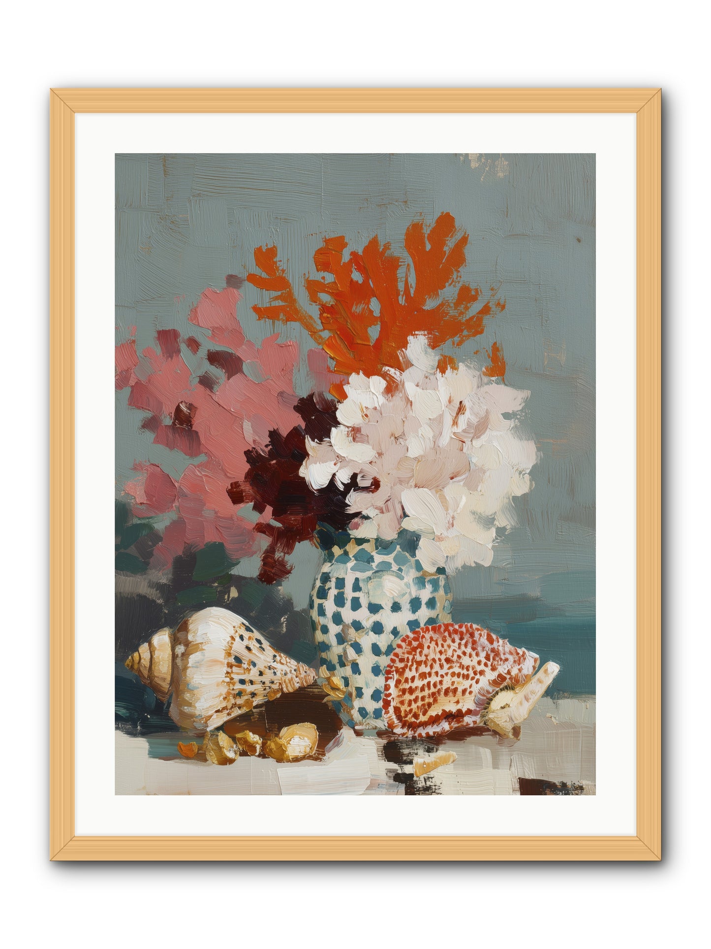 Bohemian Assembly -- Framed Print - Natural 24x32