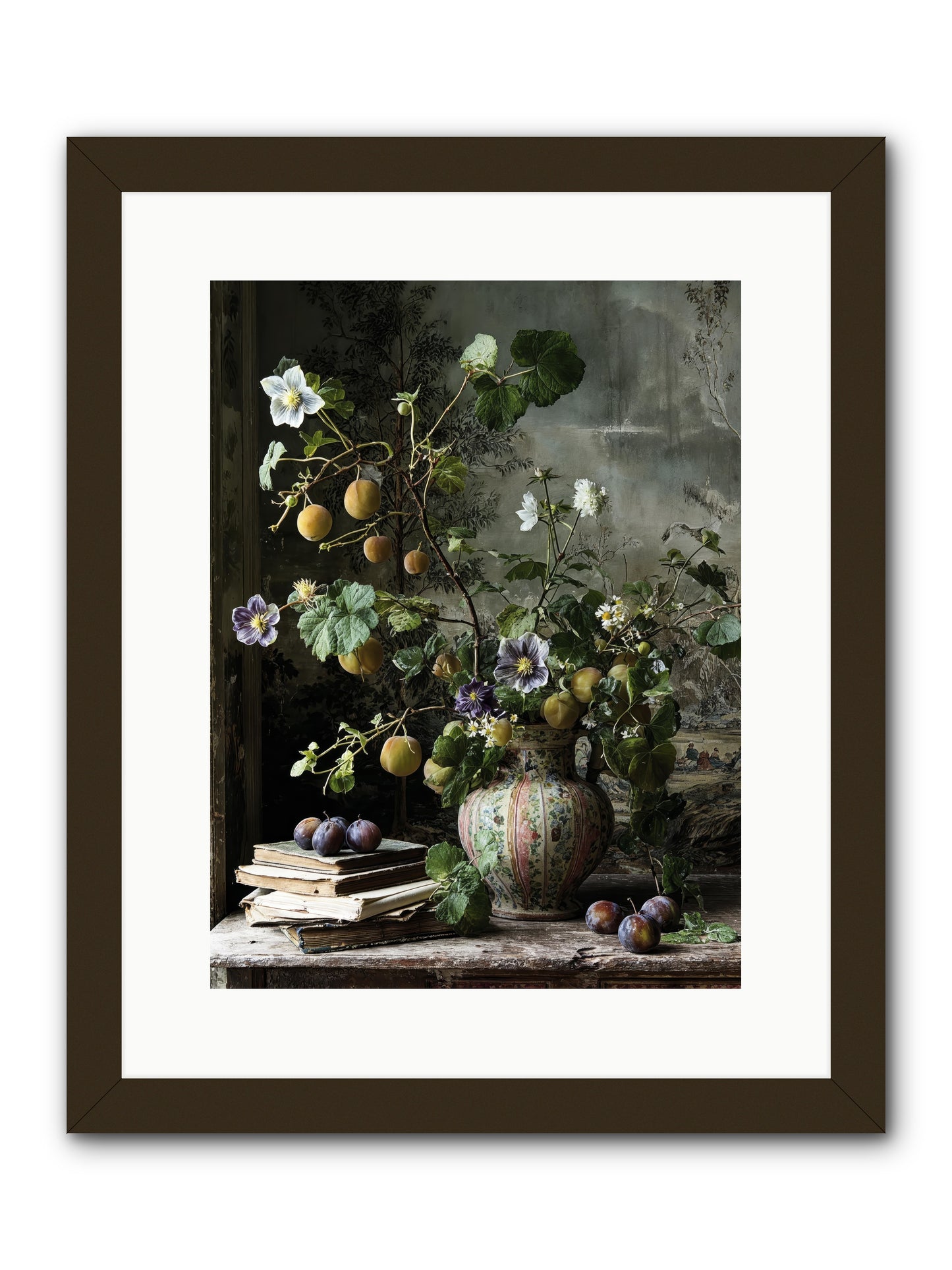 Bon vivant -- Framed Print - Black 12x16