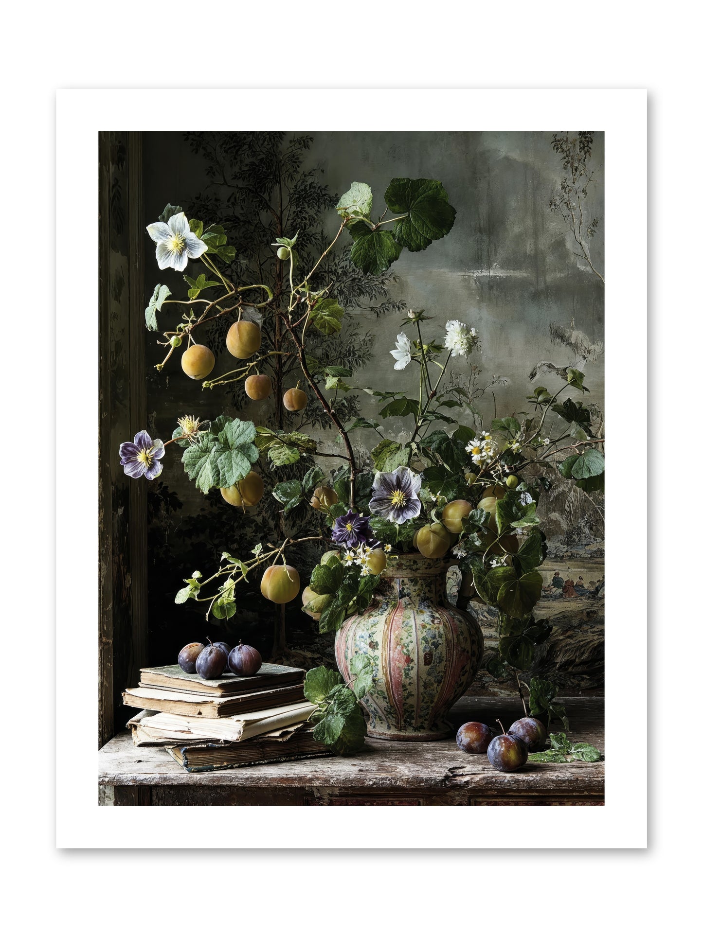 Bon vivant -- Loose Canvas Print 12x16