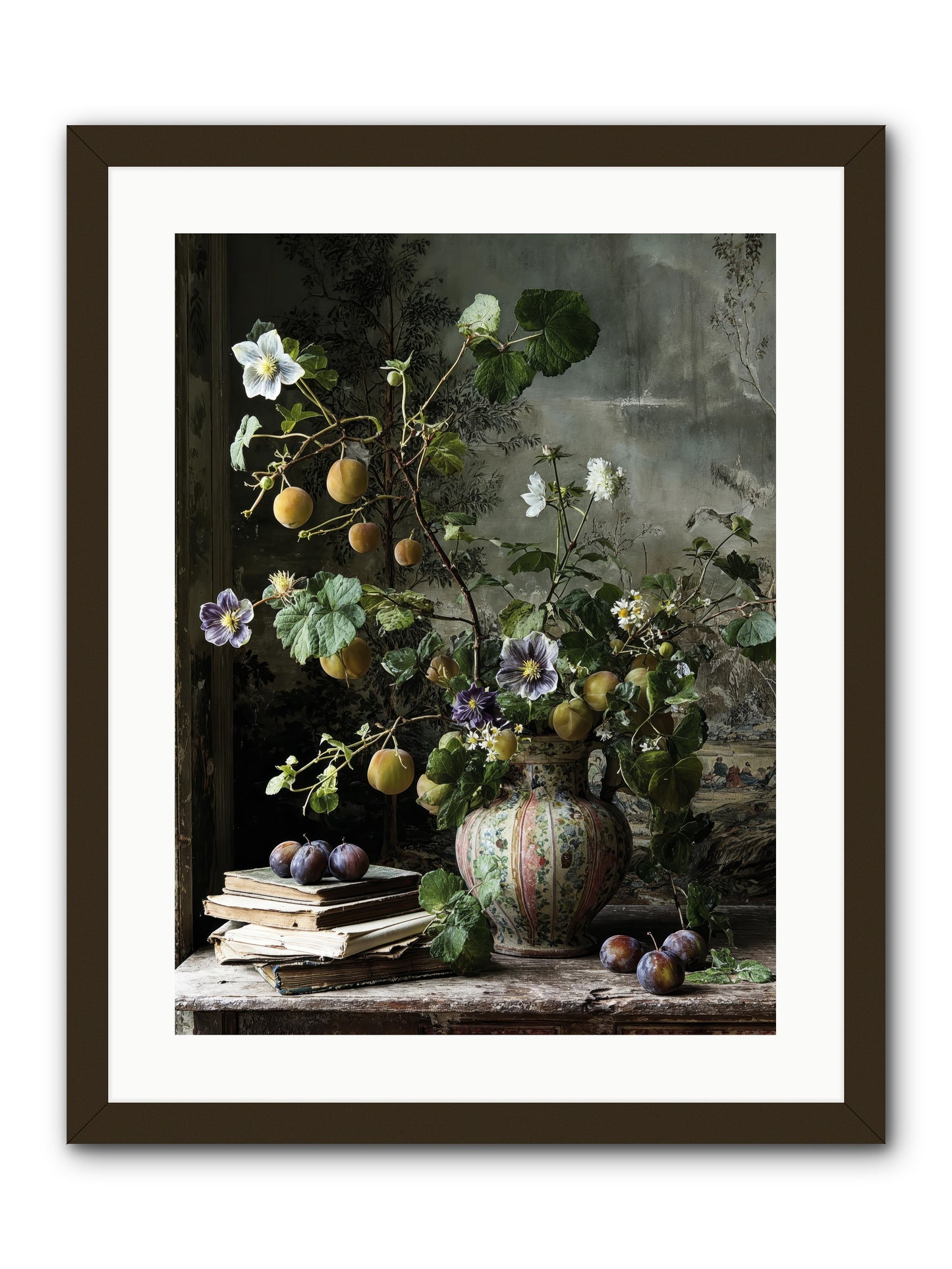 Bon vivant -- Framed Print - Black 18x24