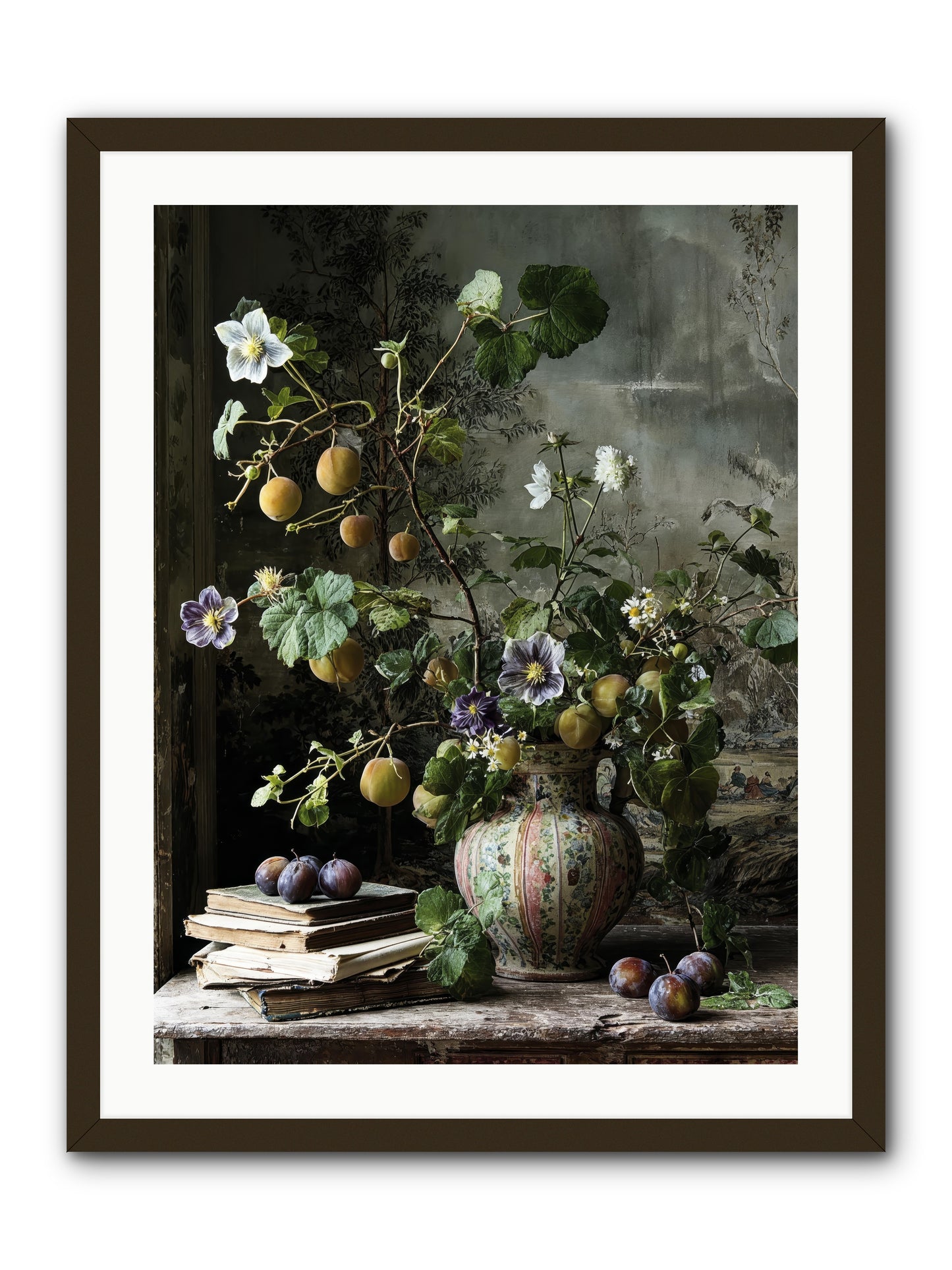 Bon vivant -- Framed Print - Black 24x32