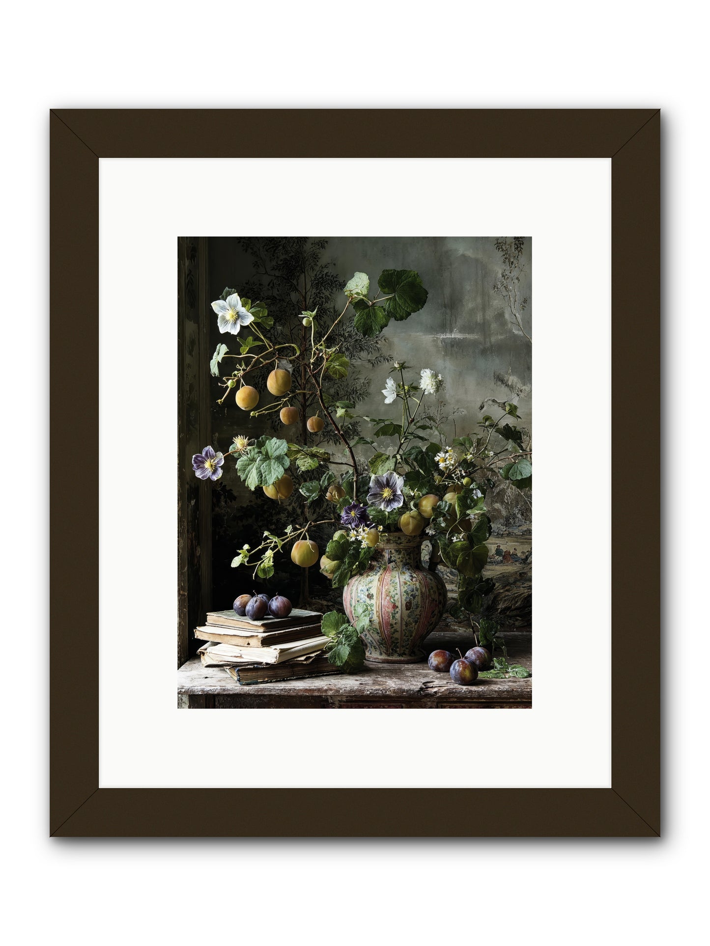 Bon vivant -- Framed Print - Black 9x12