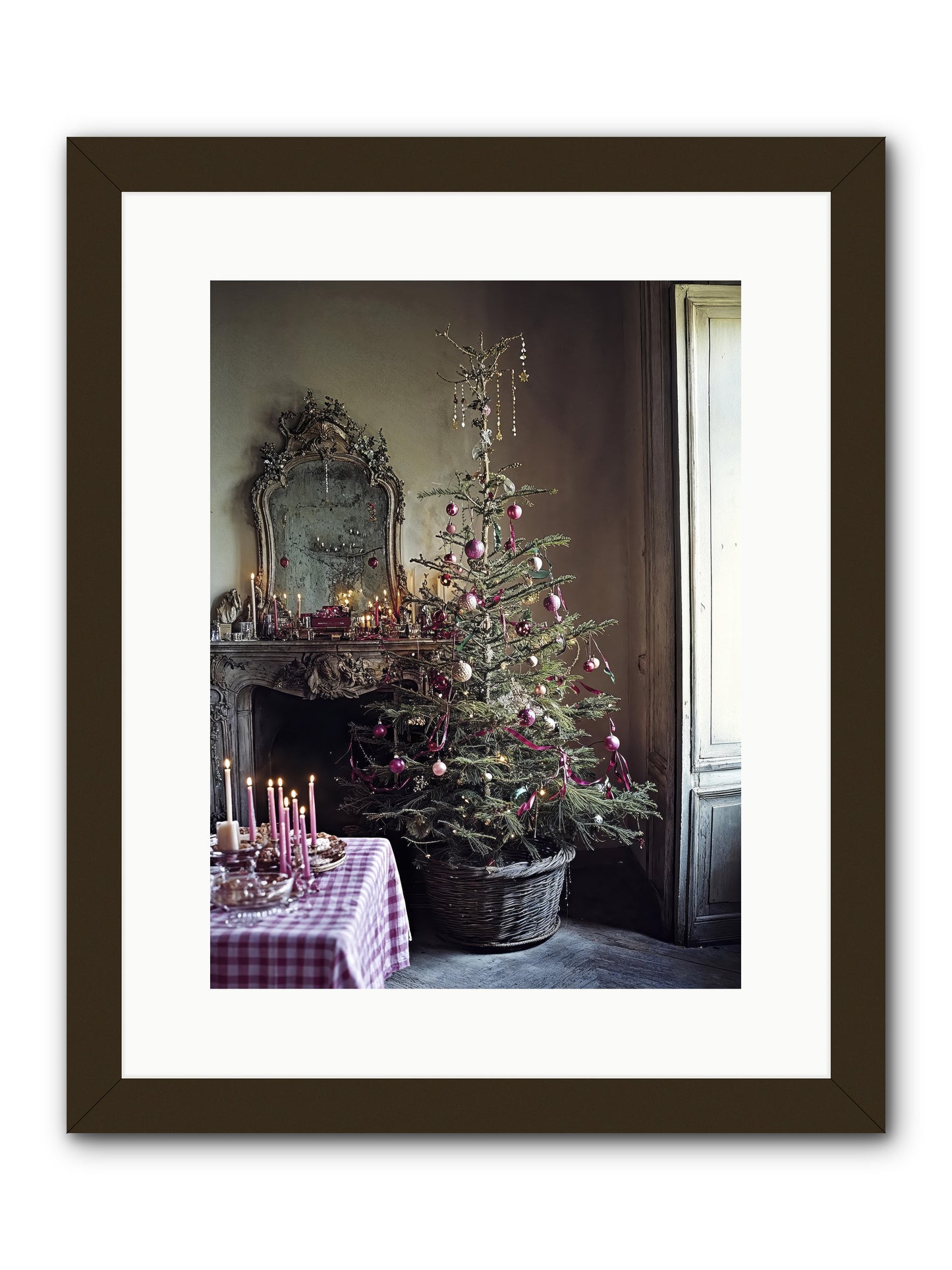 Bonbon Boulevard -- Framed Print - Black 12x16