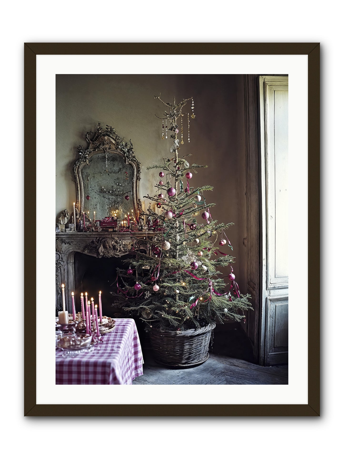 Bonbon Boulevard -- Framed Print - Black 24x32