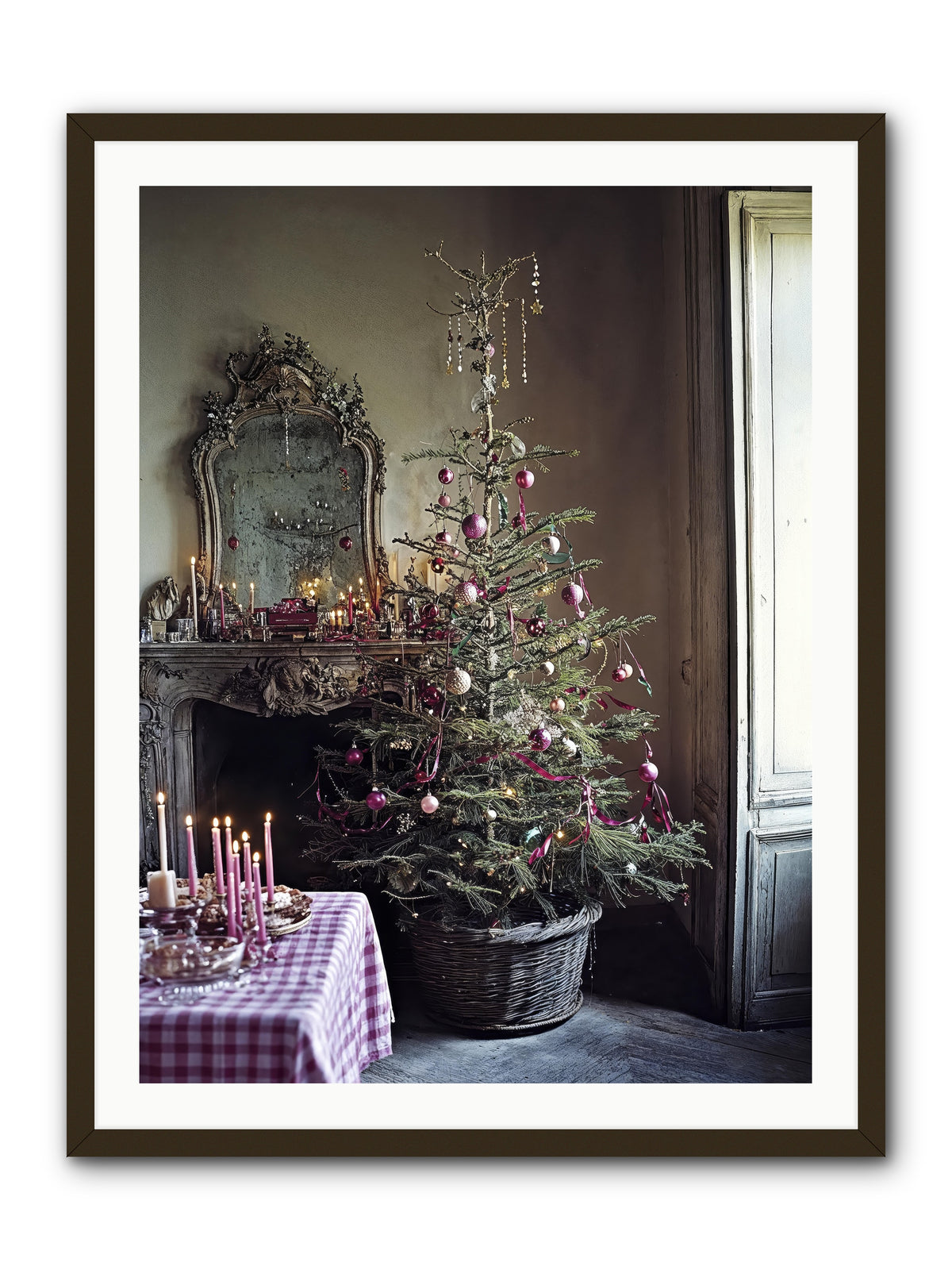 Bonbon Boulevard -- Framed Print - Black 30x40