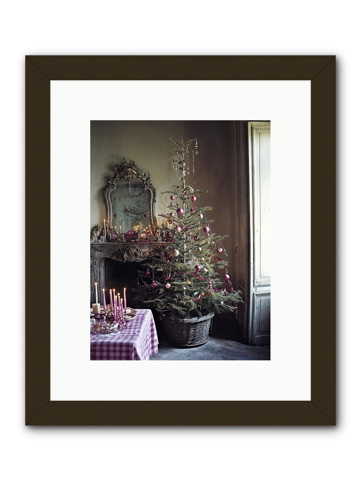 Bonbon Boulevard -- Framed Print - Black 9x12