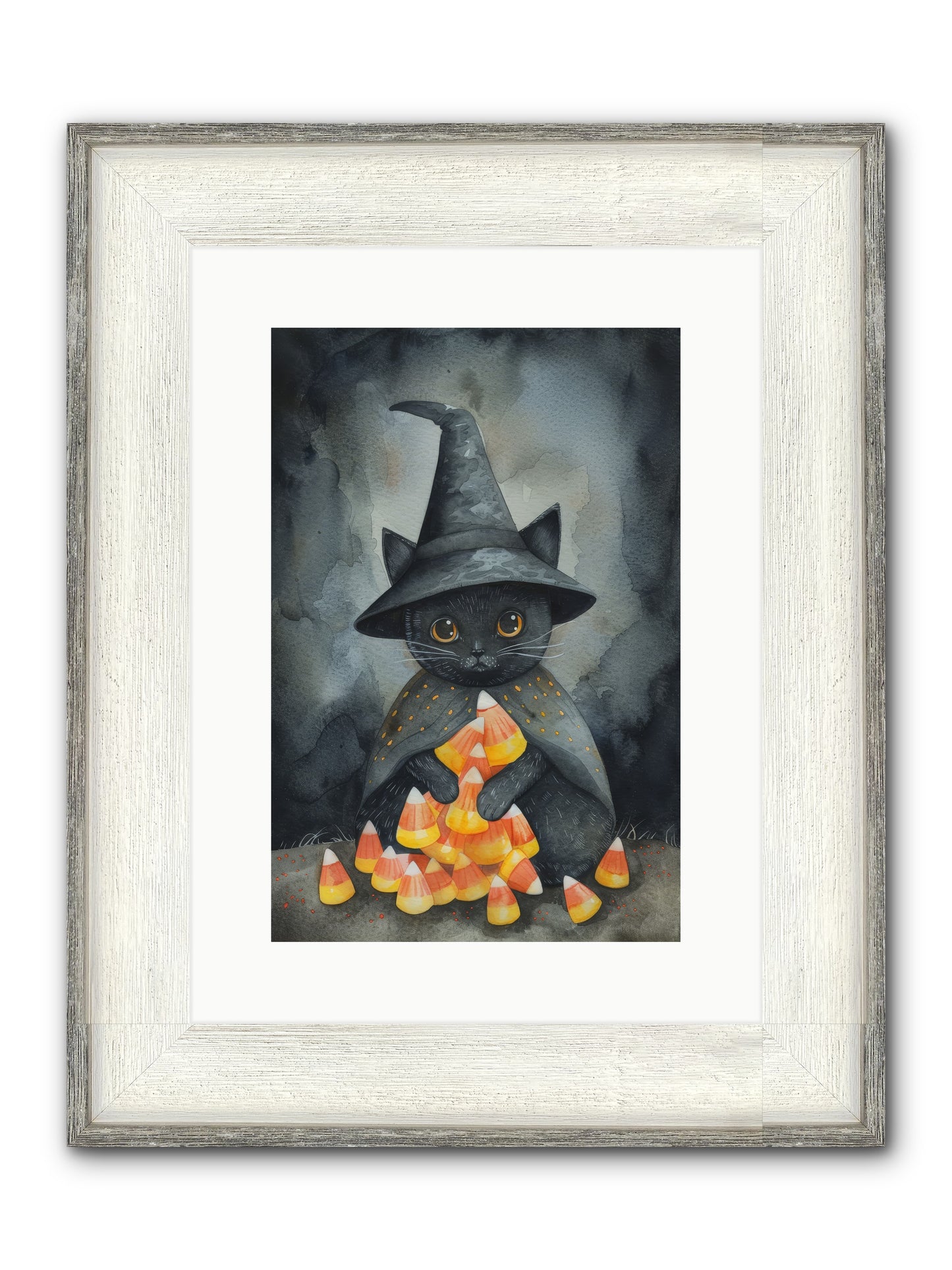 Bonbon Noir — Bonbon-Noir-10x15-Framed-Print-Driftwood-White.jpg