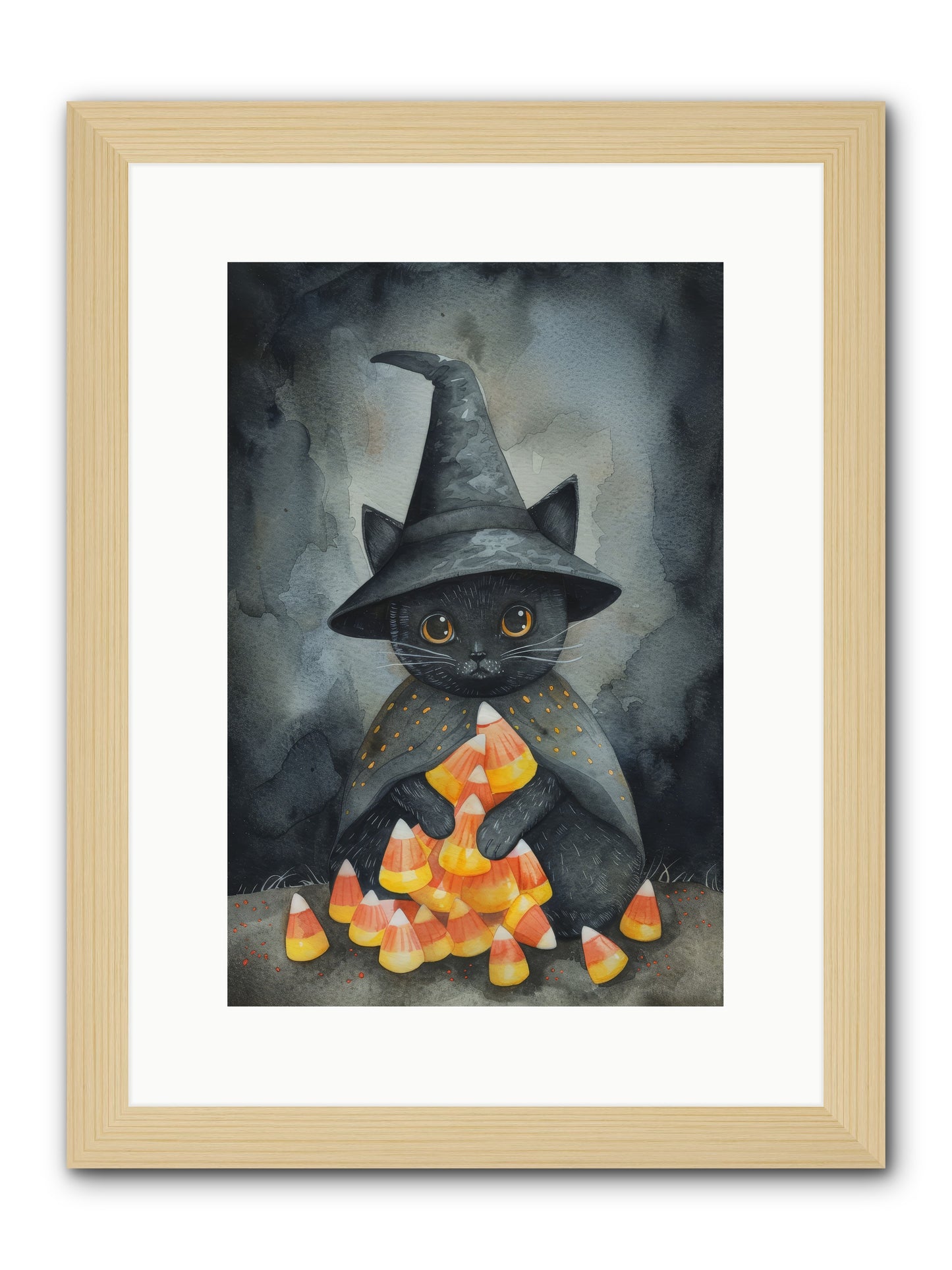 Bonbon Noir — Bonbon-Noir-10x15-Framed-Print-Natural.jpg