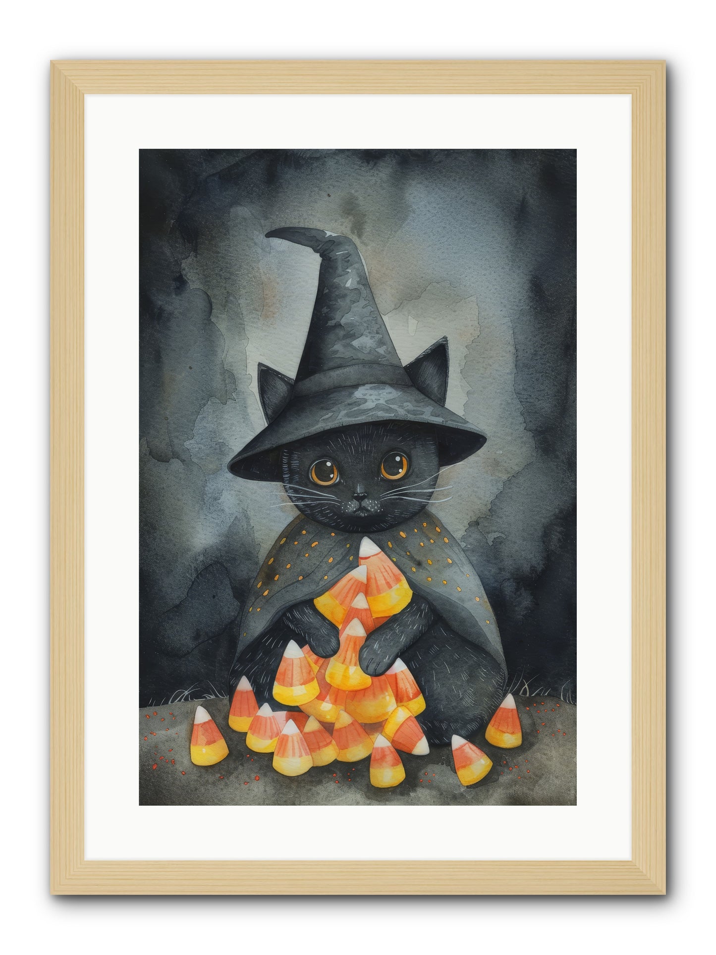 Bonbon Noir — Bonbon-Noir-16x24-Framed-Print-Natural.jpg