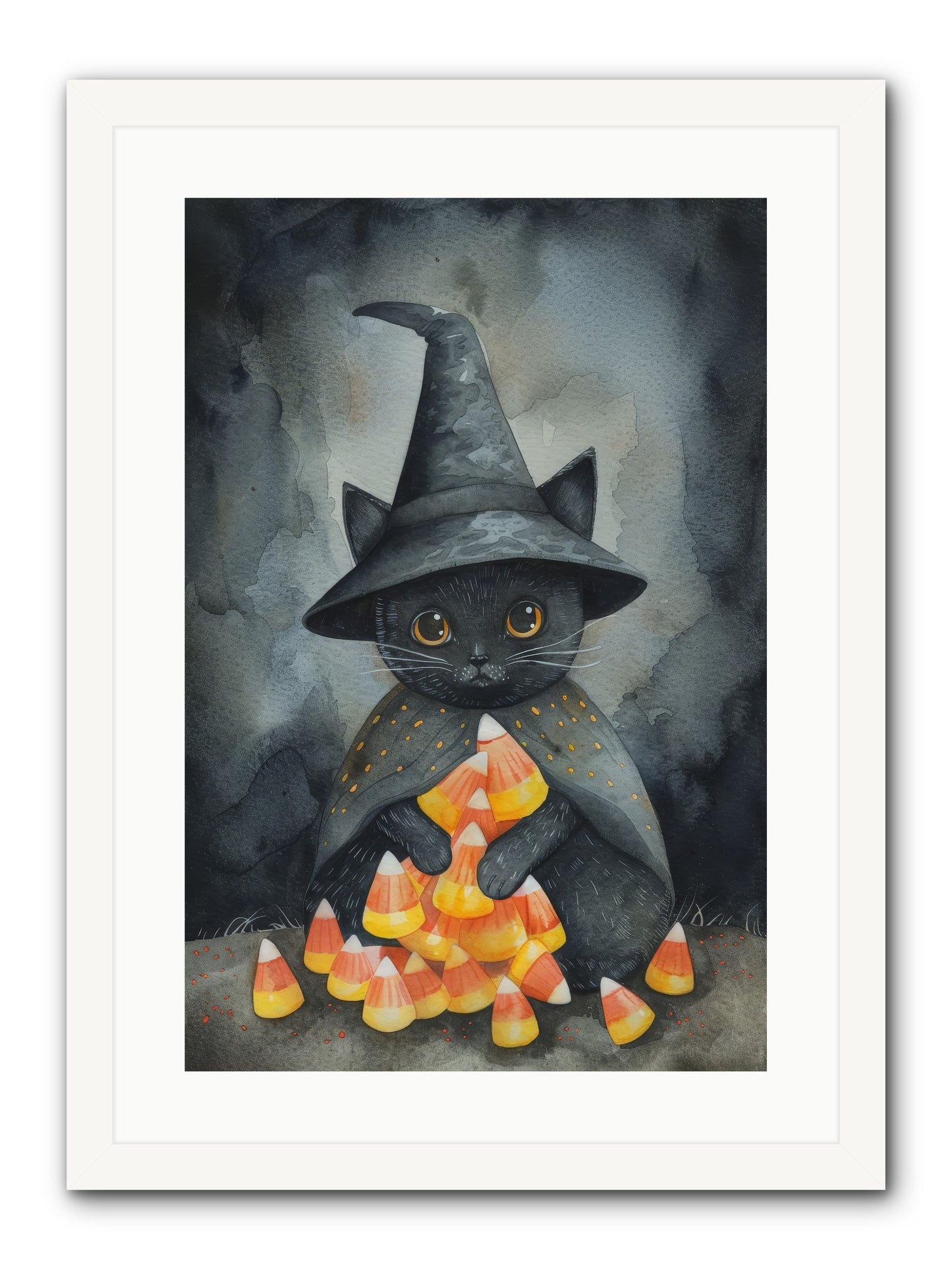 Bonbon Noir — Bonbon-Noir-16x24-Framed-Print-White.jpg