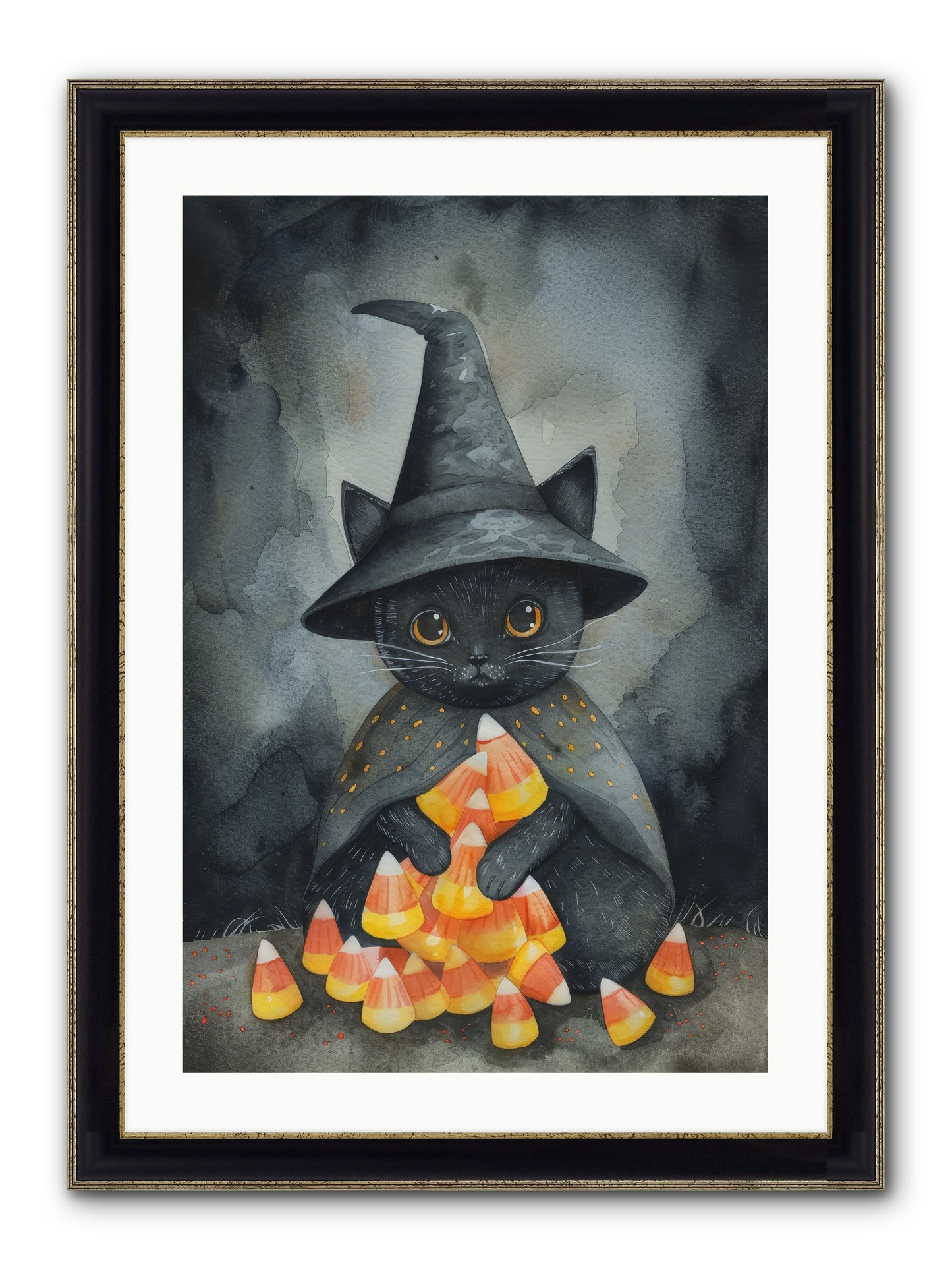 Bonbon Noir — Bonbon-Noir-20x30-Framed-Print-Black-Gold.jpg