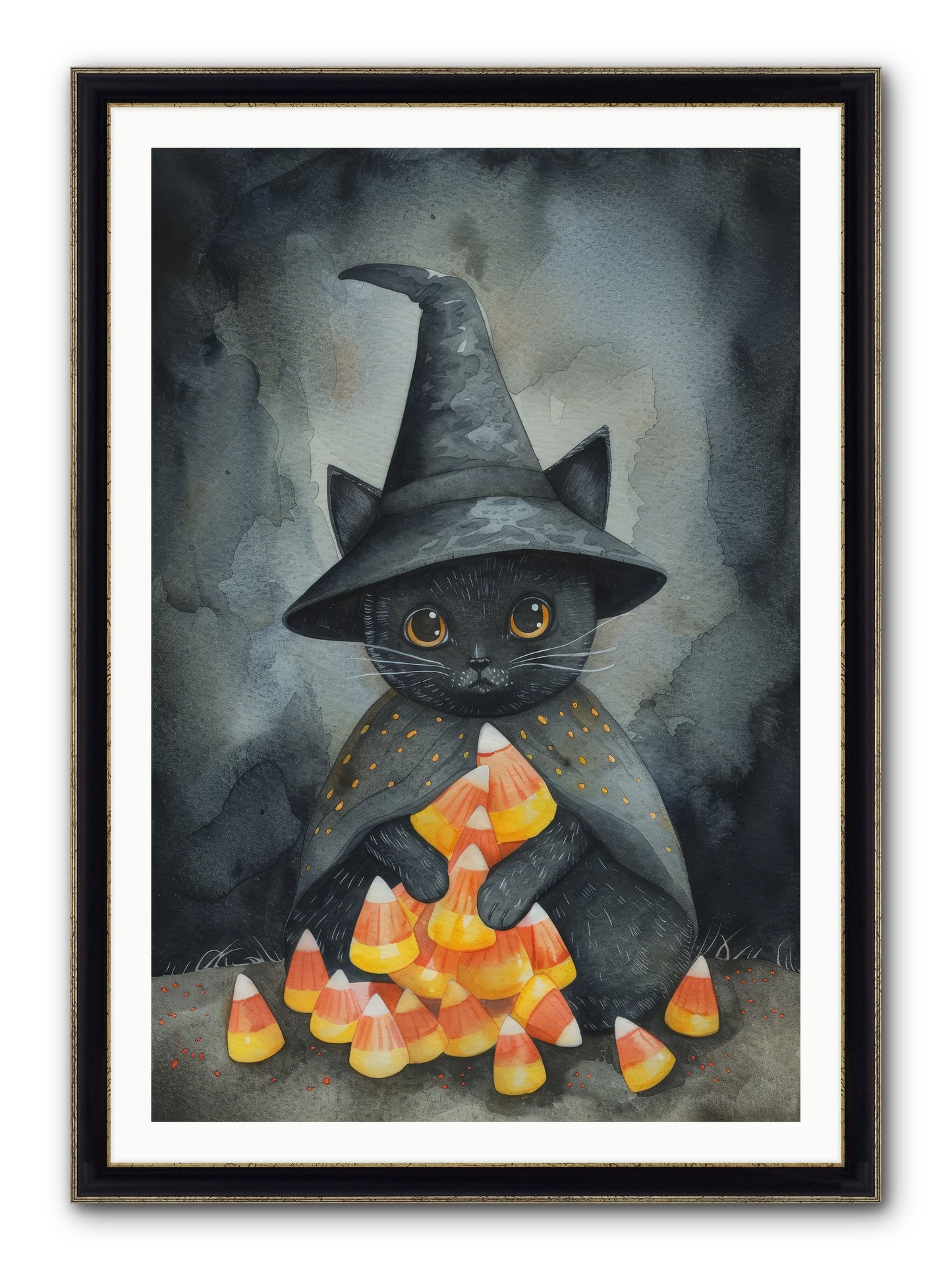 Bonbon Noir — Bonbon-Noir-32x48-Framed-Print-Black-Gold.jpg