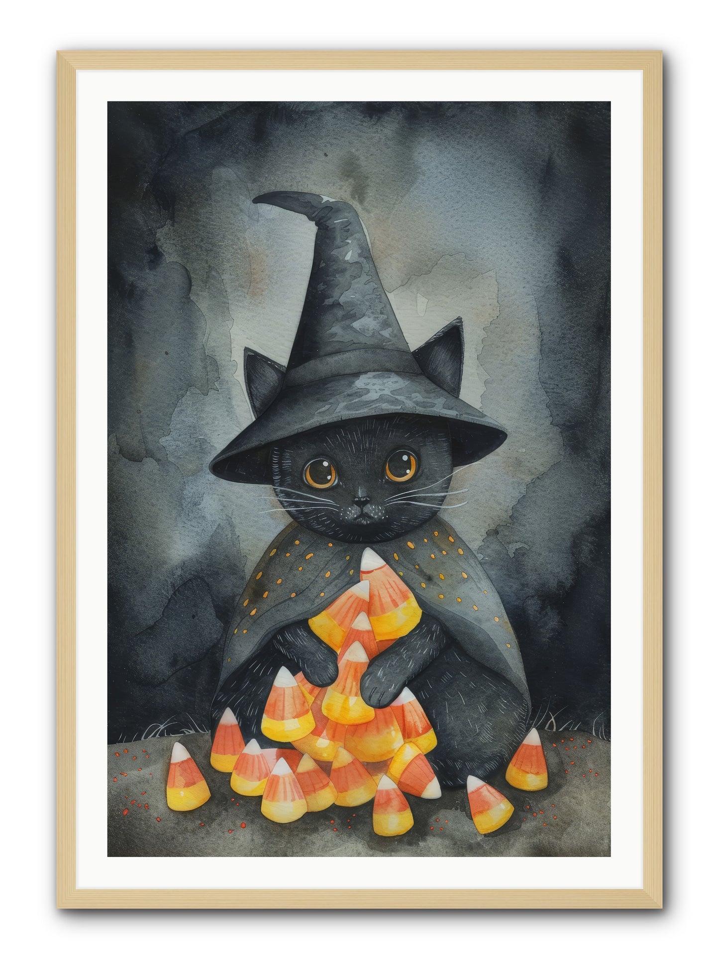 Bonbon Noir — Bonbon-Noir-32x48-Framed-Print-Natural.jpg