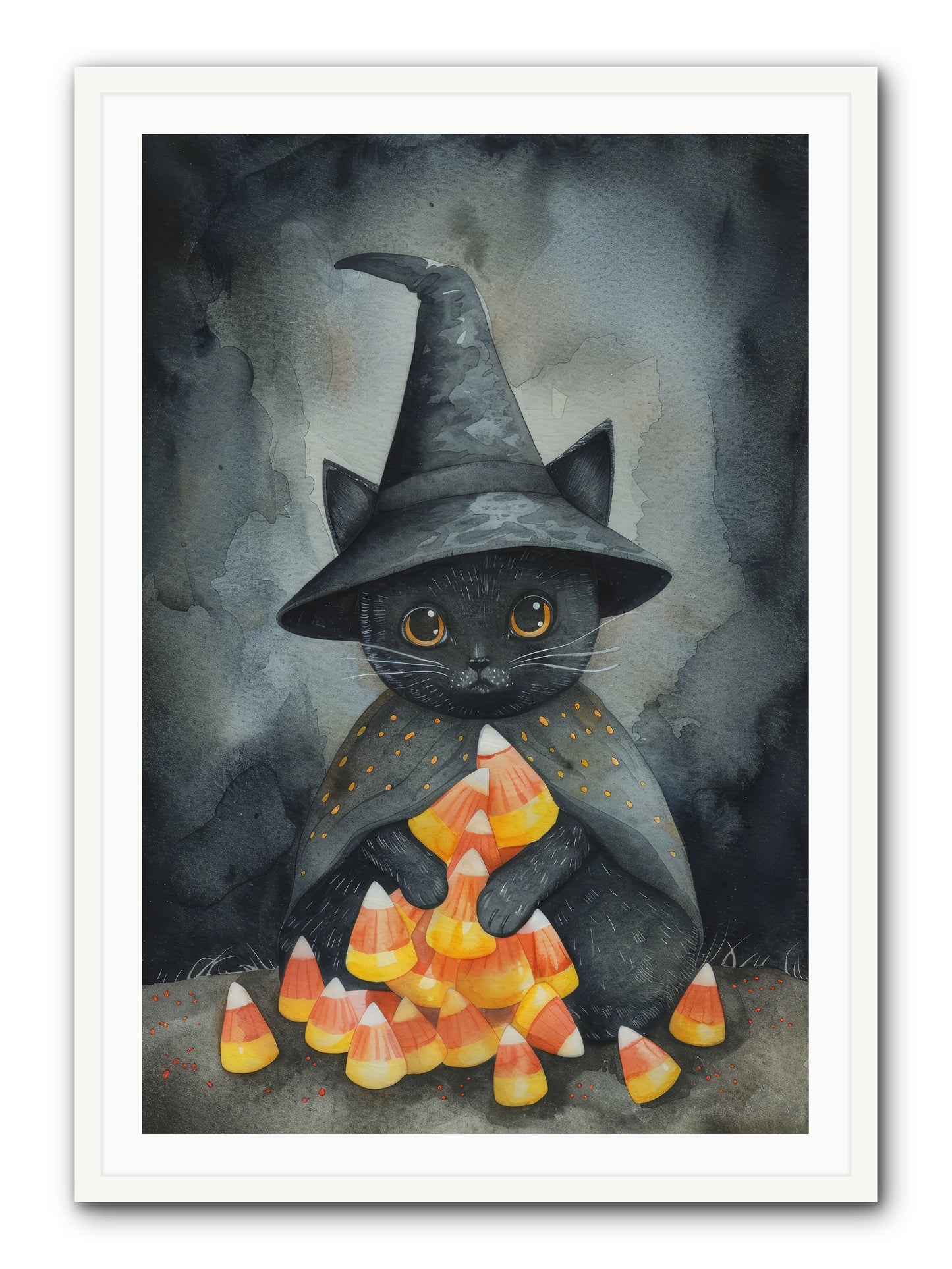 Bonbon Noir — Bonbon-Noir-32x48-Framed-Print-White.jpg