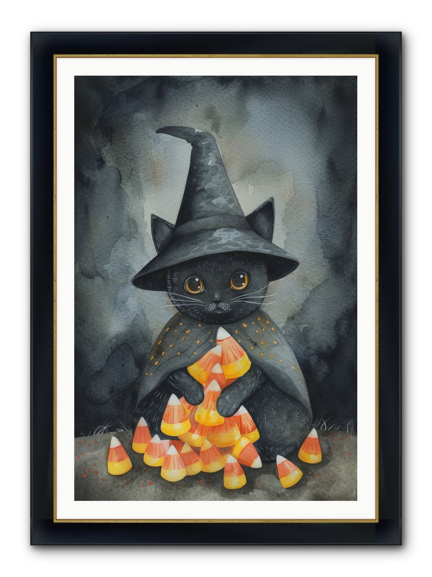 Bonbon Noir — Bonbon-Noir-32x48-Framed-Print-Wide-Black-w-Gold.jpg