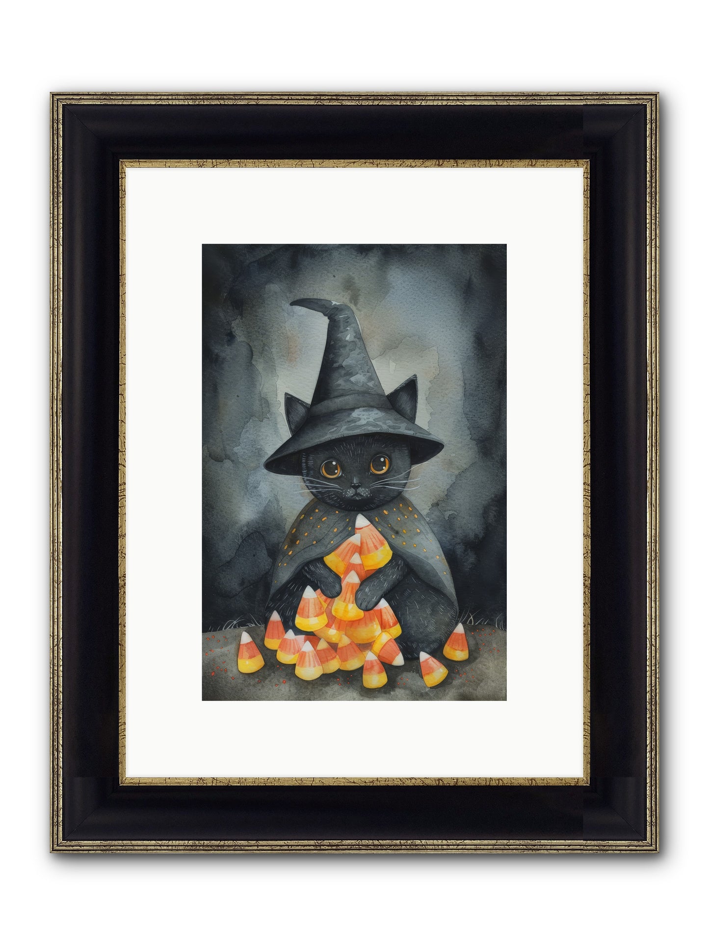 Bonbon Noir — Bonbon-Noir-8x12-Framed-Print-Black-Gold.jpg