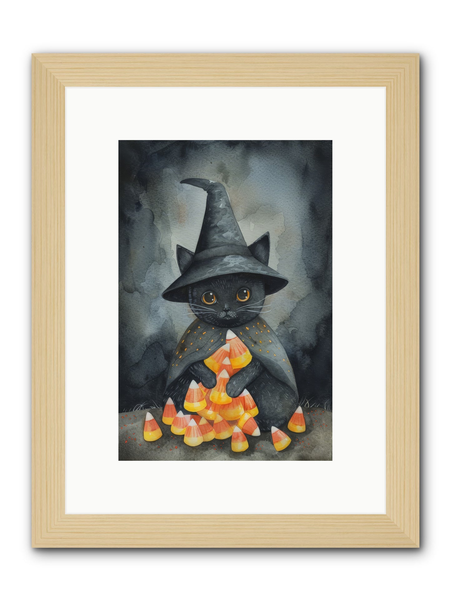 Bonbon Noir — Bonbon-Noir-8x12-Framed-Print-Natural.jpg