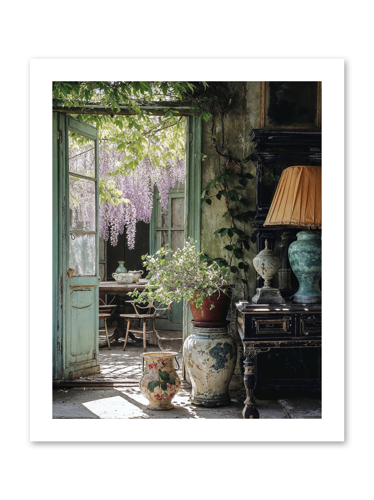 Bonjour Mon Amour -- Paper Print 12x15