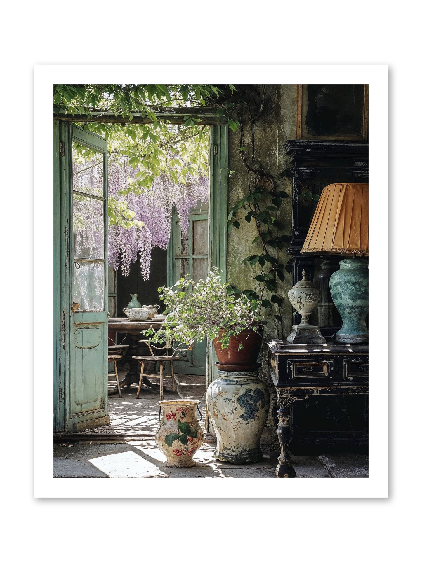 Bonjour Mon Amour -- Paper Print 16x20