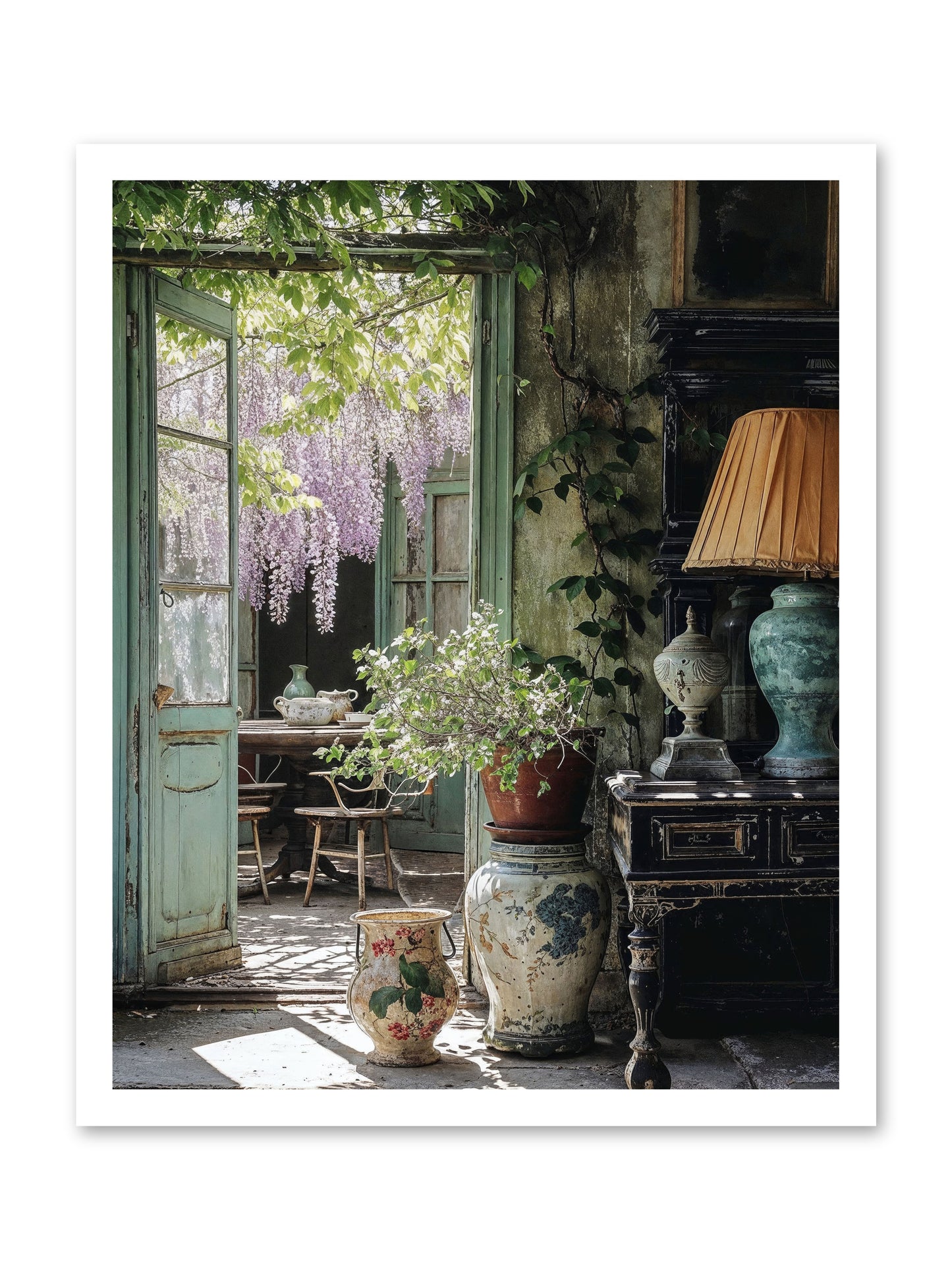 Bonjour Mon Amour -- Paper Print 20x25