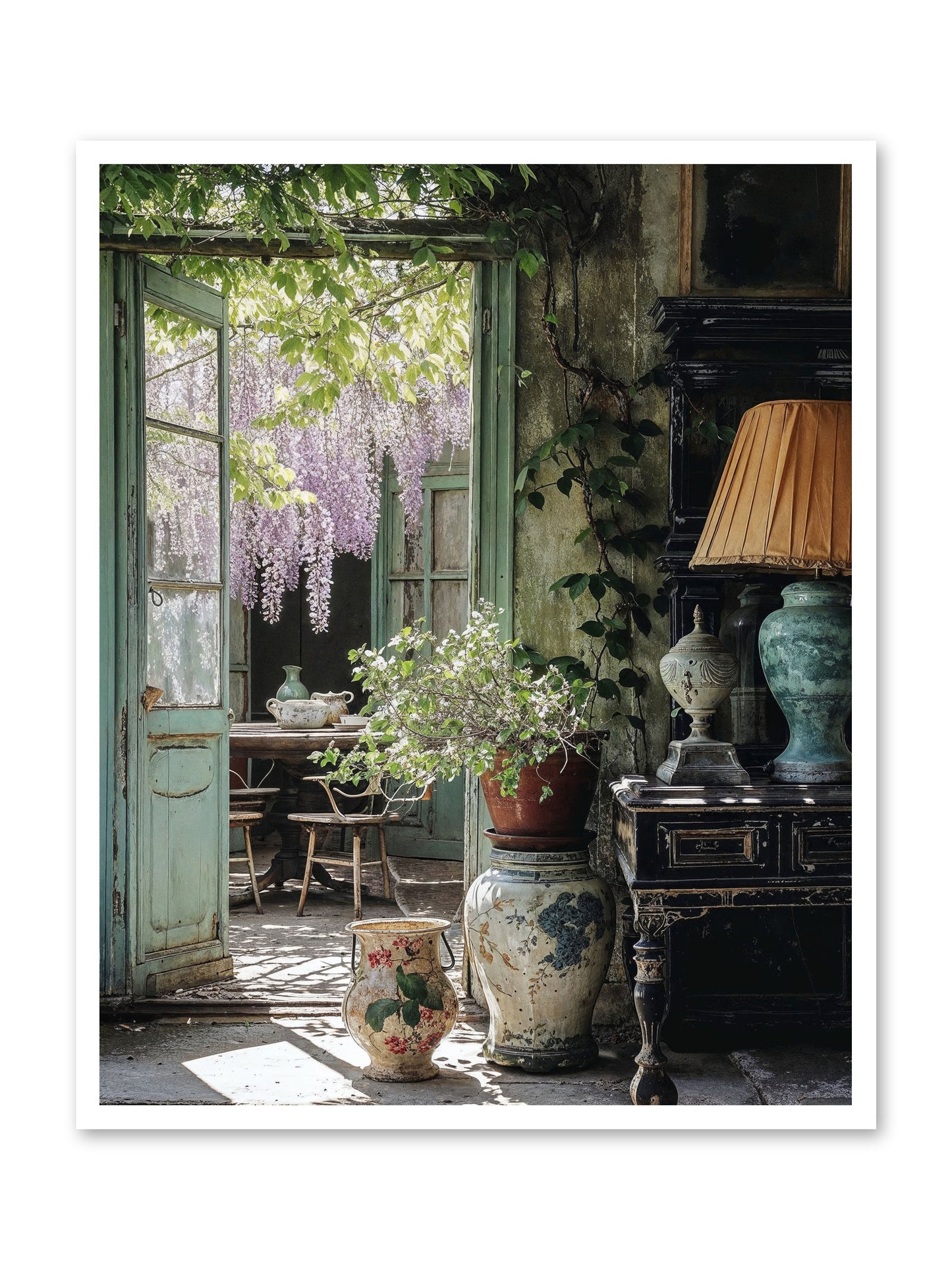 Bonjour Mon Amour -- Paper Print 32x40