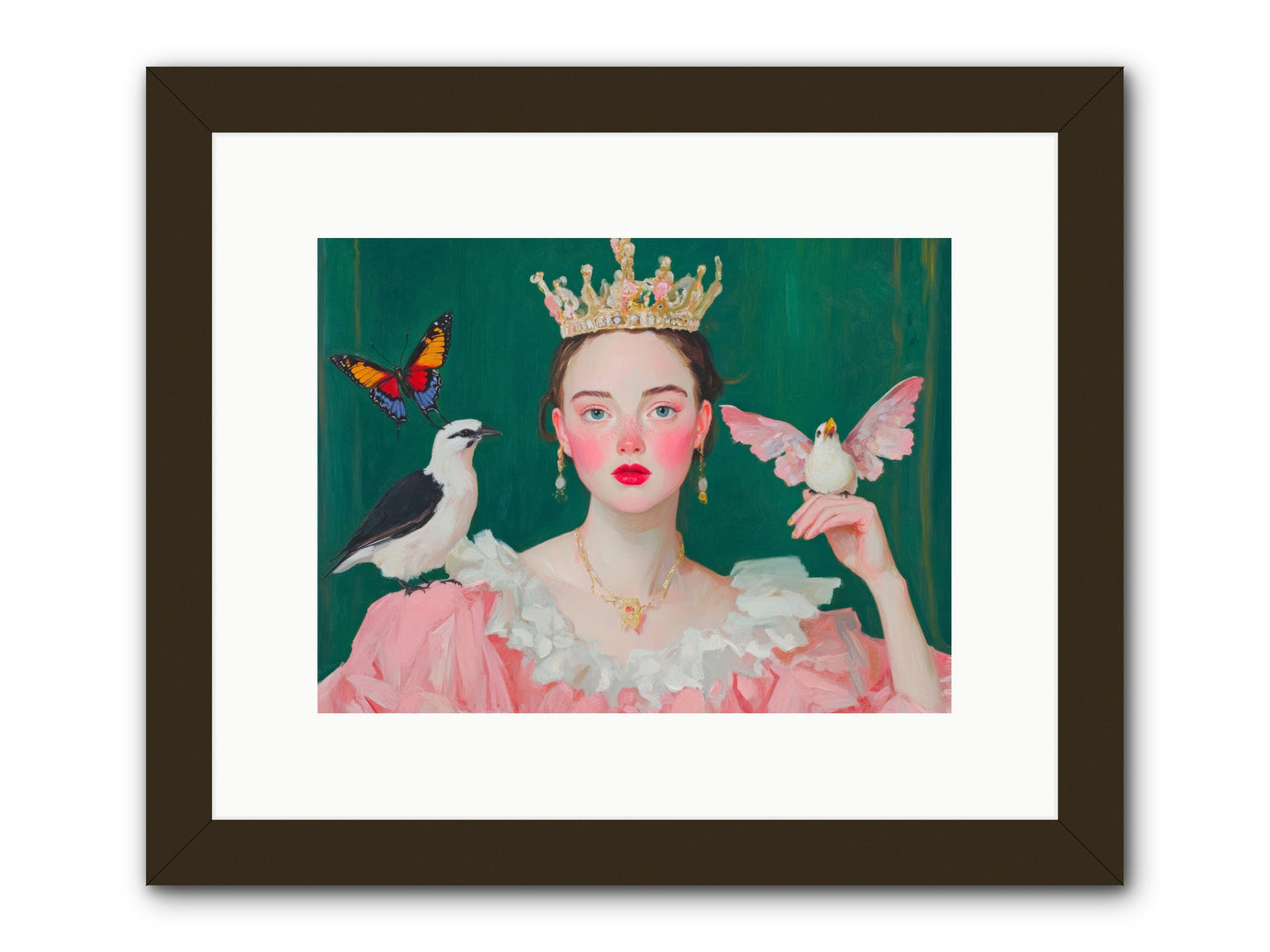 Born to SparkleRez2 -- Framed Print - Black 12x9
