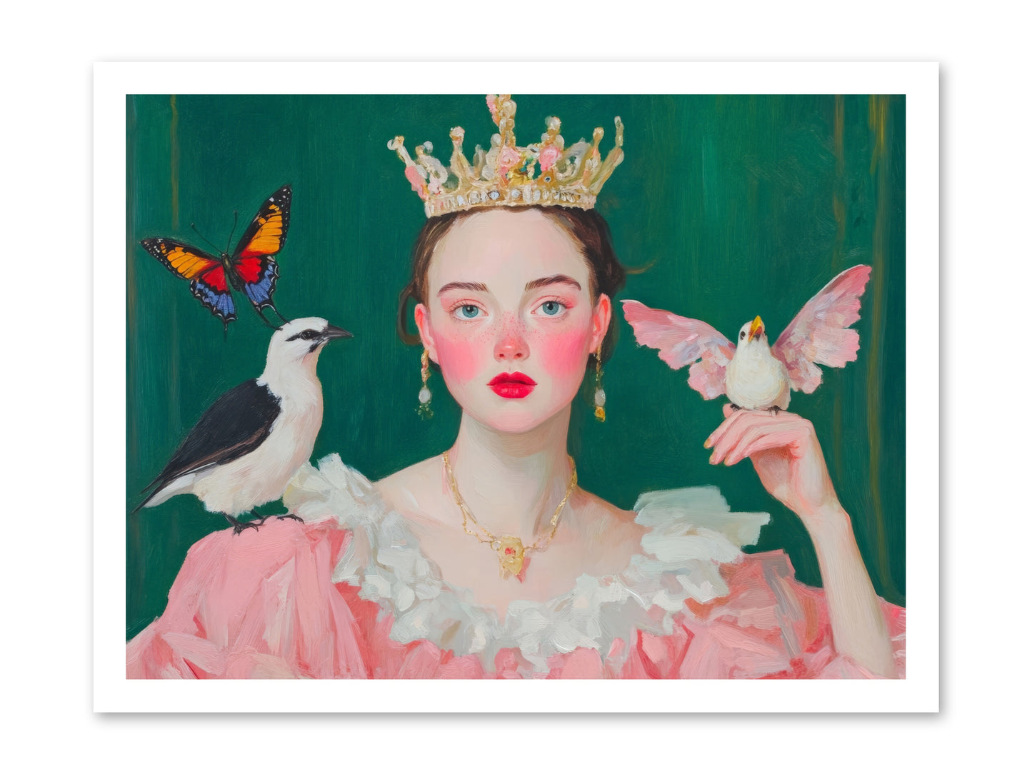 Born to SparkleRez2 -- Loose Canvas Print 24x18