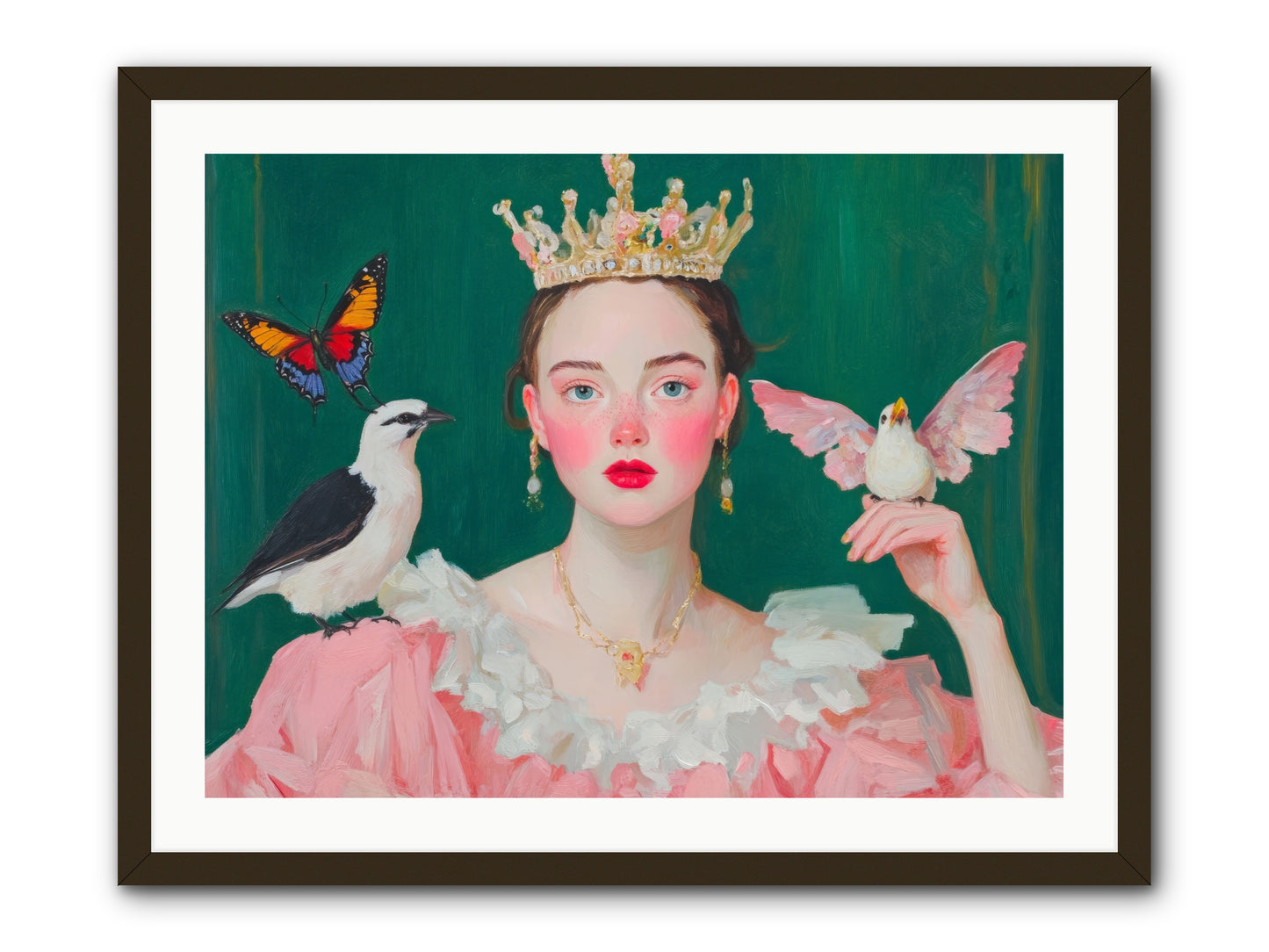 Born to SparkleRez2 -- Framed Print - Black 32x24
