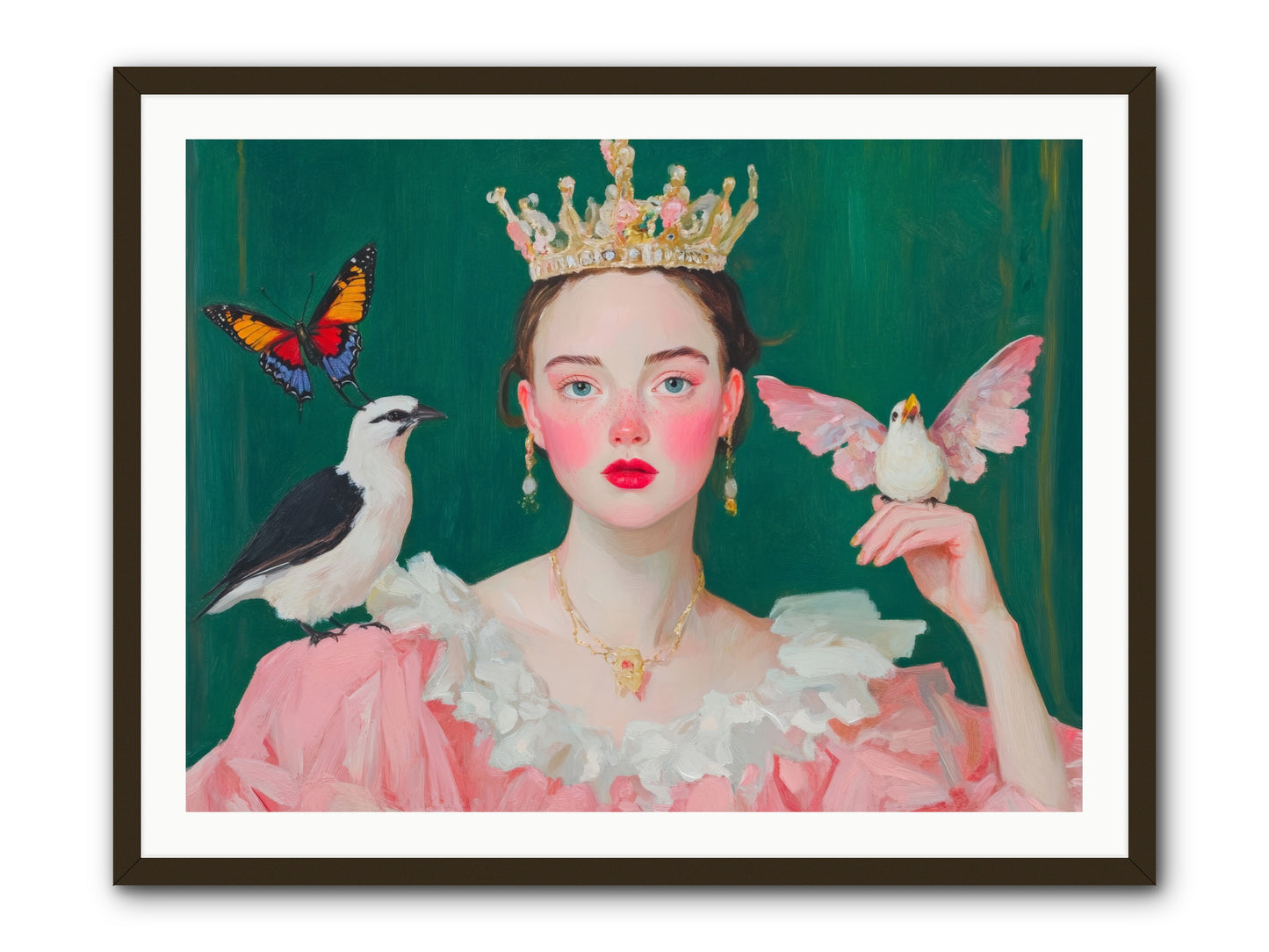 Born to SparkleRez2 -- Framed Print - Black 40x30
