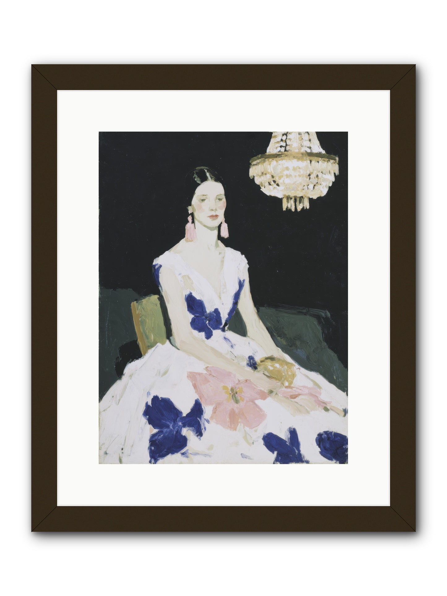 Borrowed Ballroom -- Framed Print - Black 12x16
