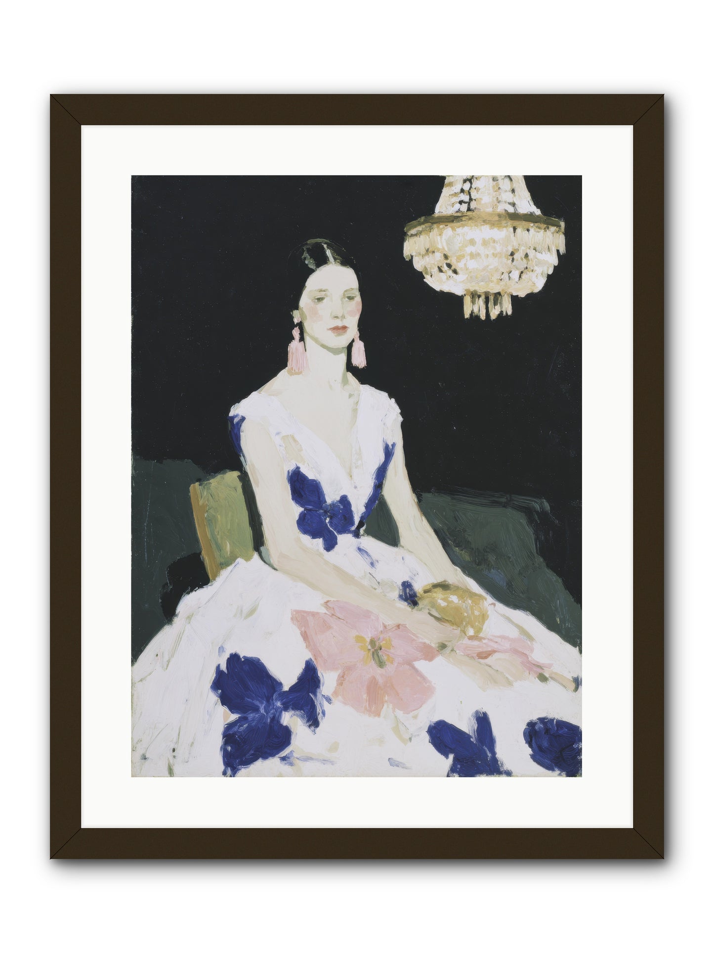 Borrowed Ballroom -- Framed Print - Black 18x24