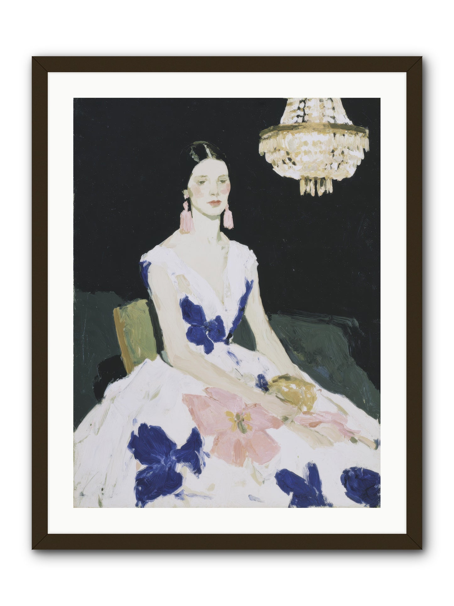 Borrowed Ballroom -- Framed Print - Black 24x32