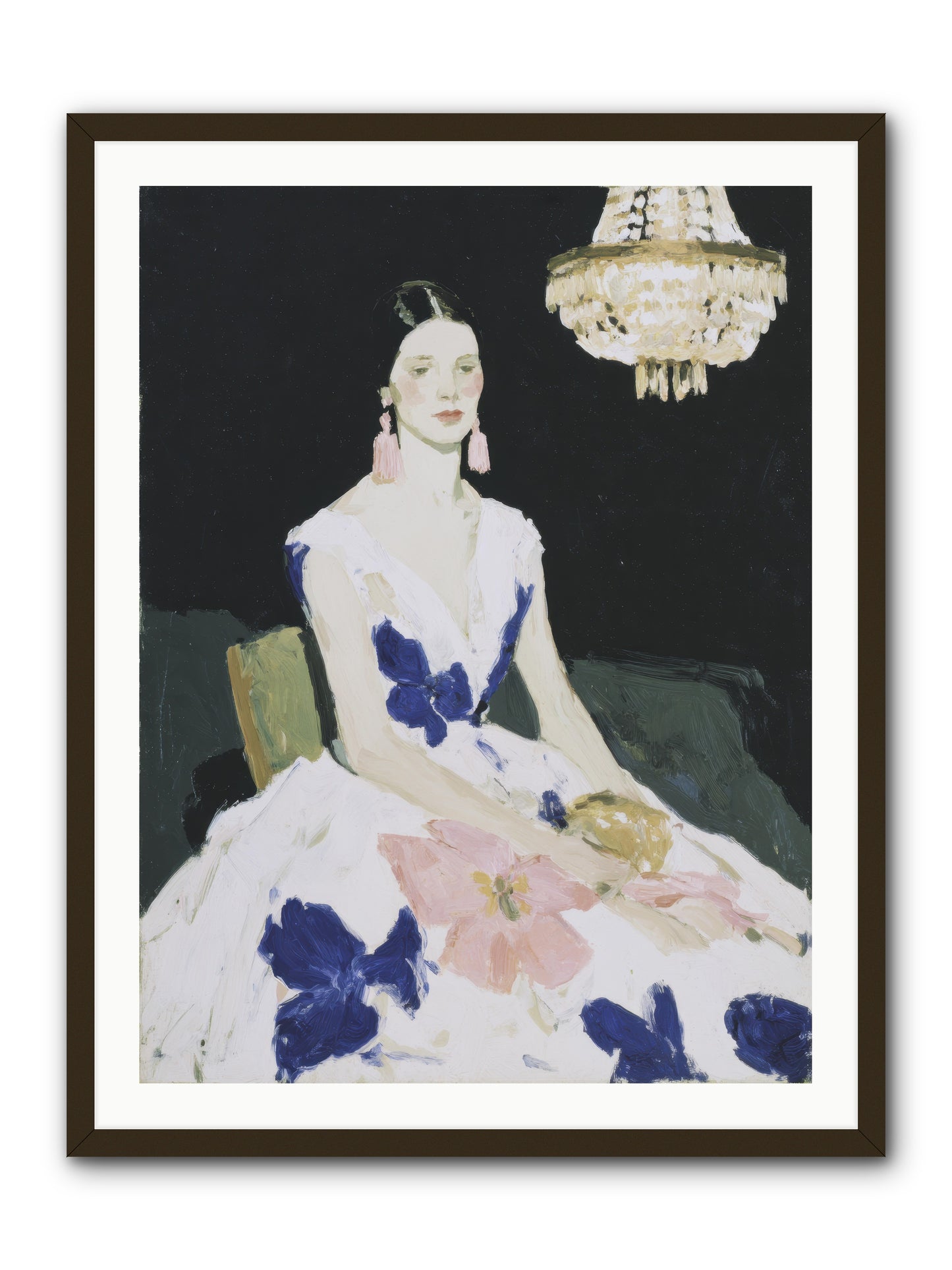 Borrowed Ballroom -- Framed Print - Black 30x40