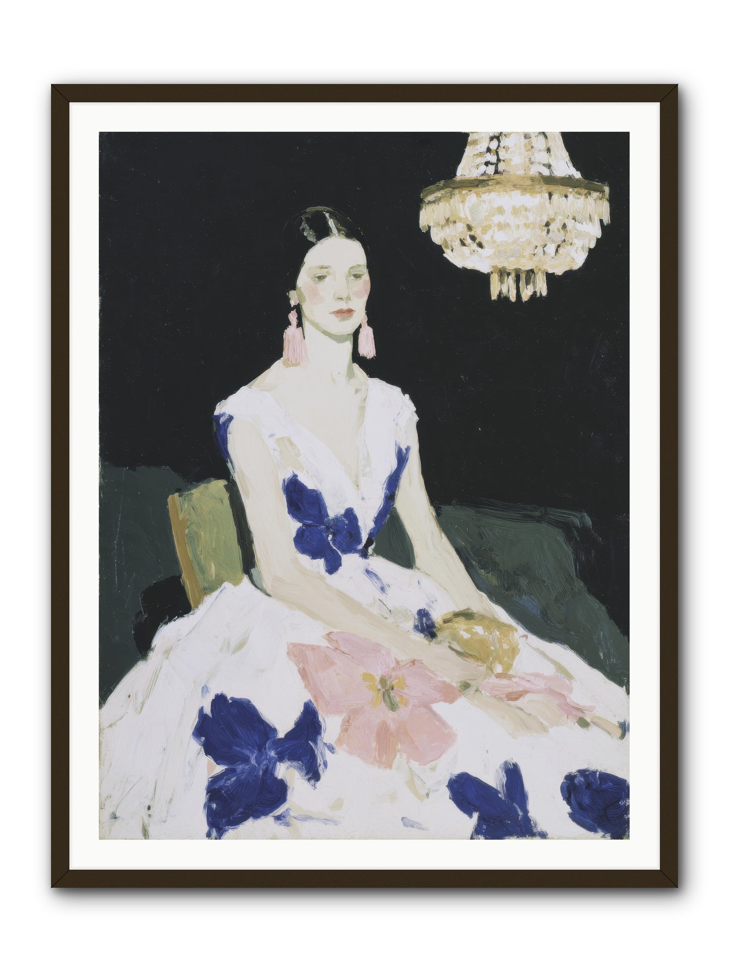 Borrowed Ballroom -- Framed Print - Black 36x48