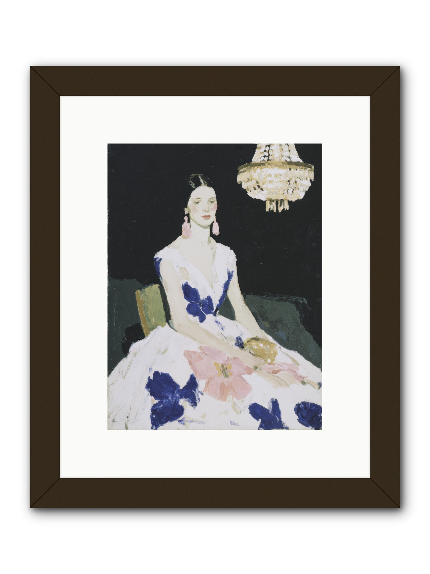 Borrowed Ballroom -- Framed Print - Black 9x12