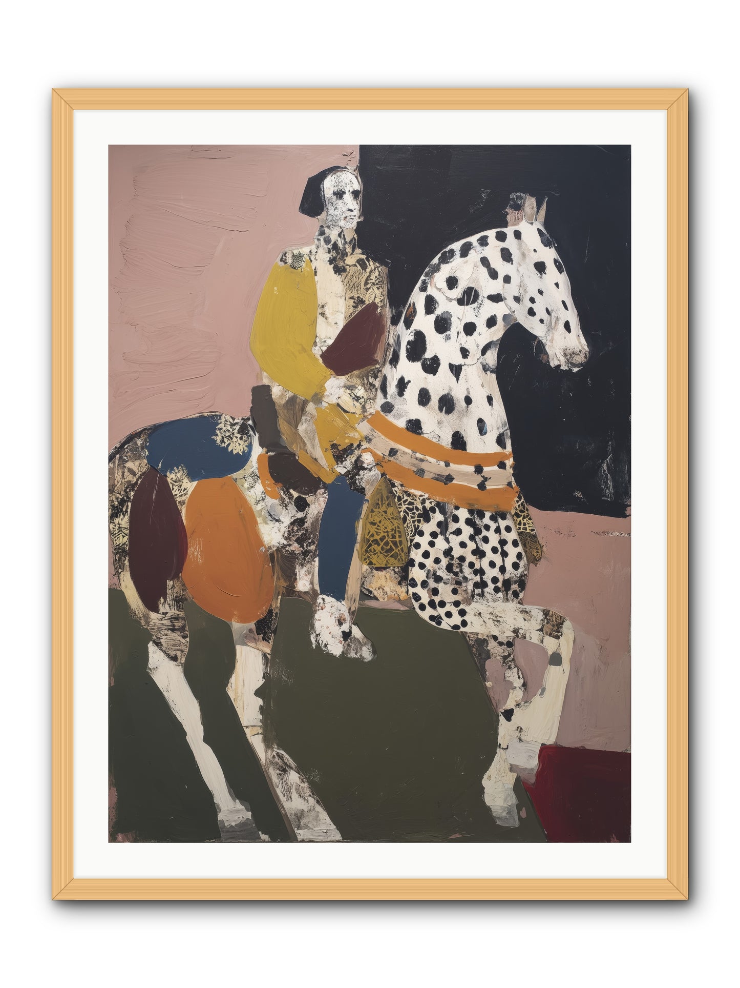 Borrowed Ladder -- Framed Print - Natural 30x40