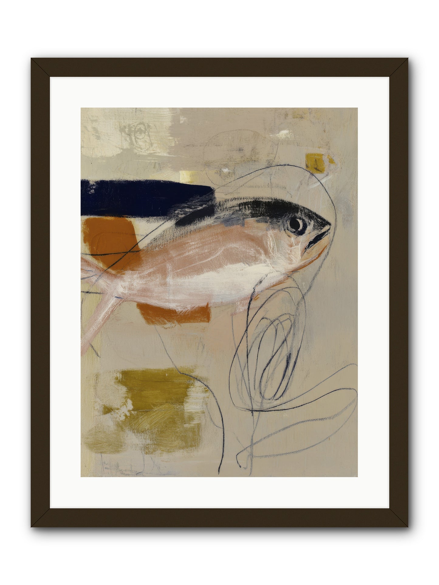 Borrowed Light -- Framed Print - Black 18x24