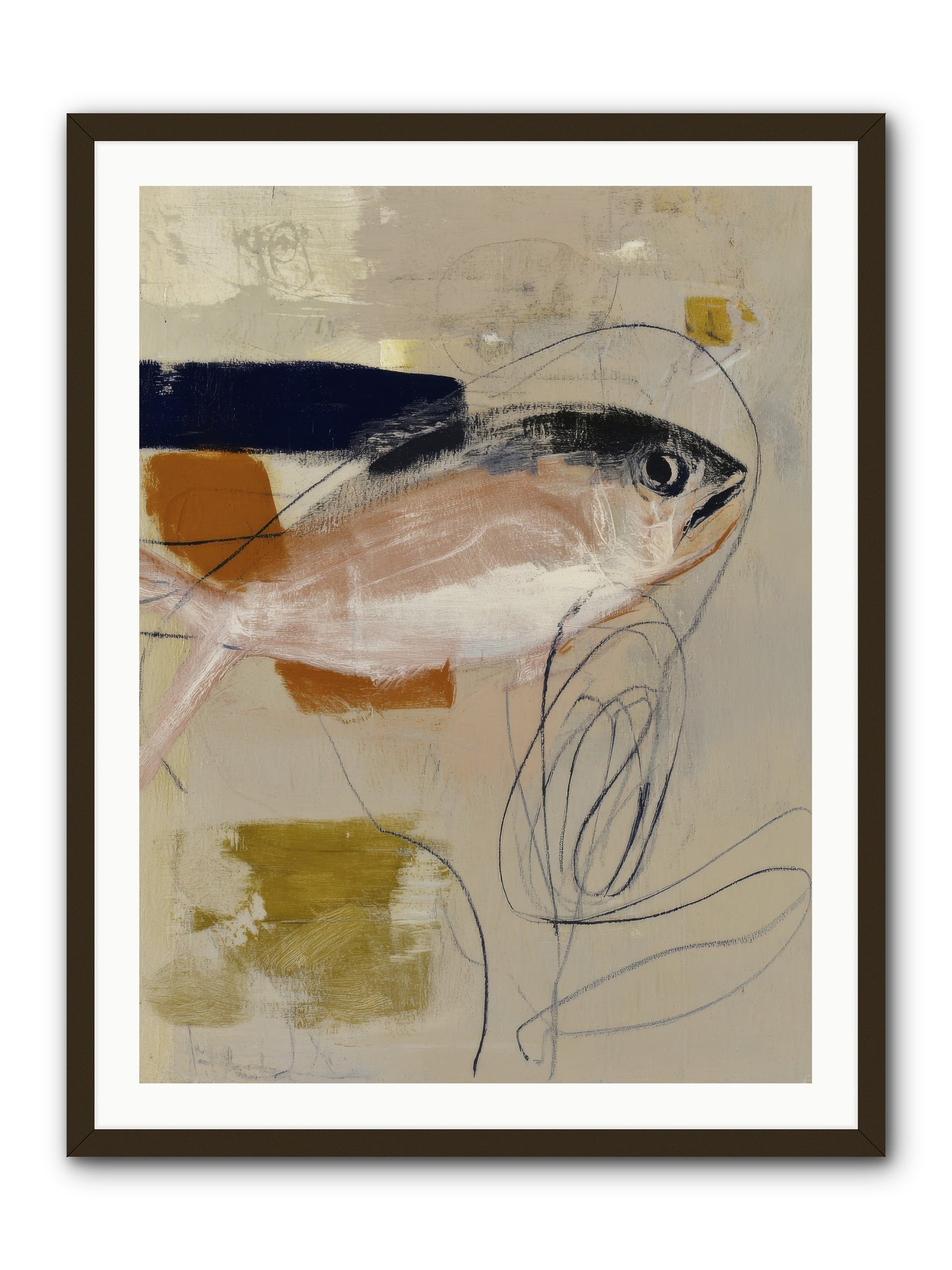 Borrowed Light -- Framed Print - Black 30x40