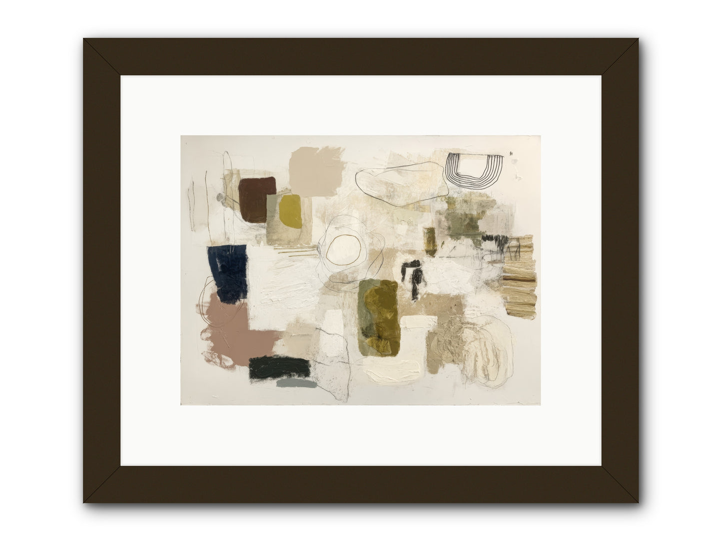 Borrowed Time -- Framed Print - Black 12x9