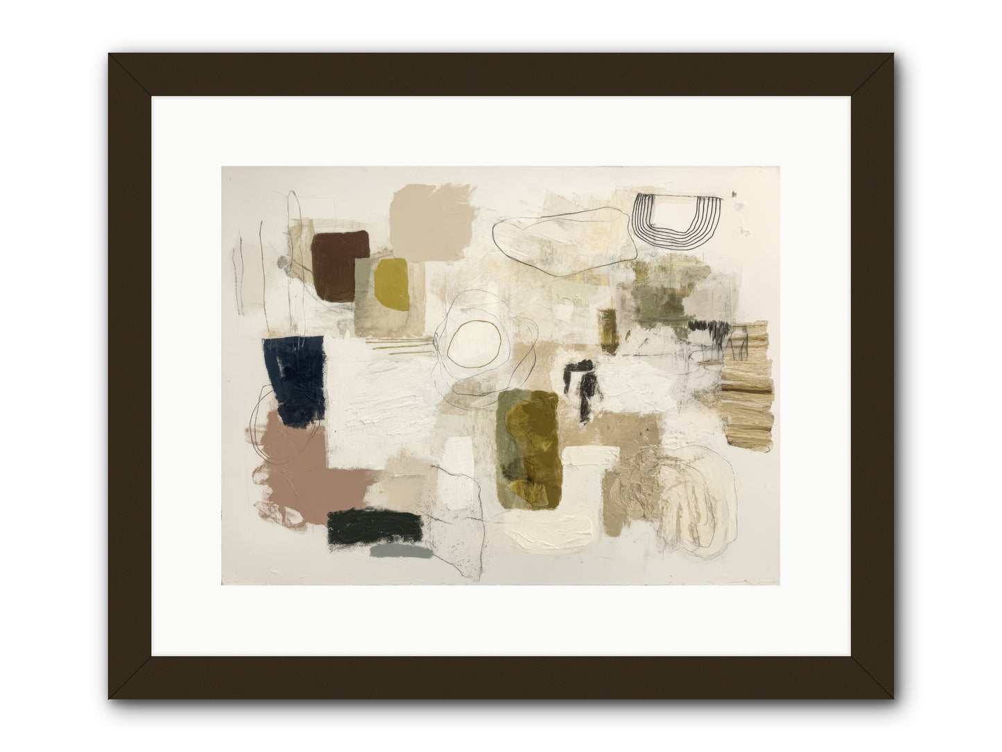 Borrowed Time -- Framed Print - Black 16x12