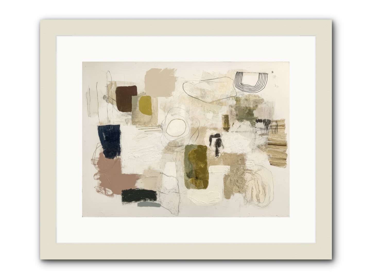 Borrowed Time -- Framed Print - White 16x12