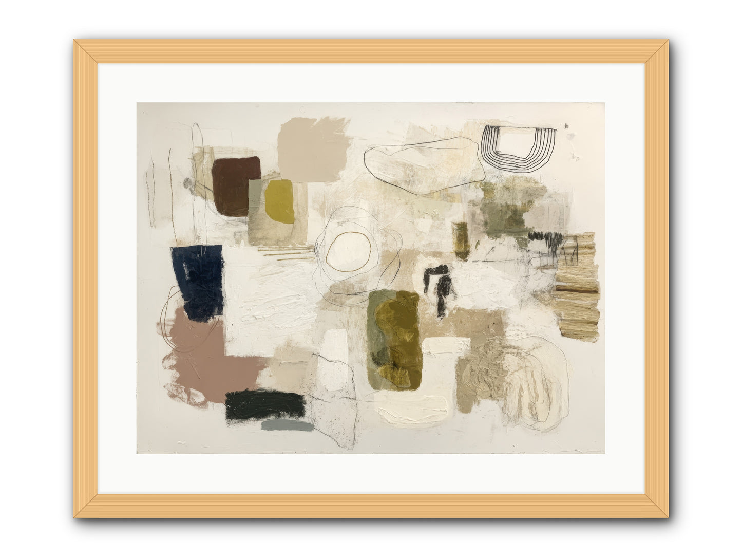 Borrowed Time -- Framed Print - Natural 24x18