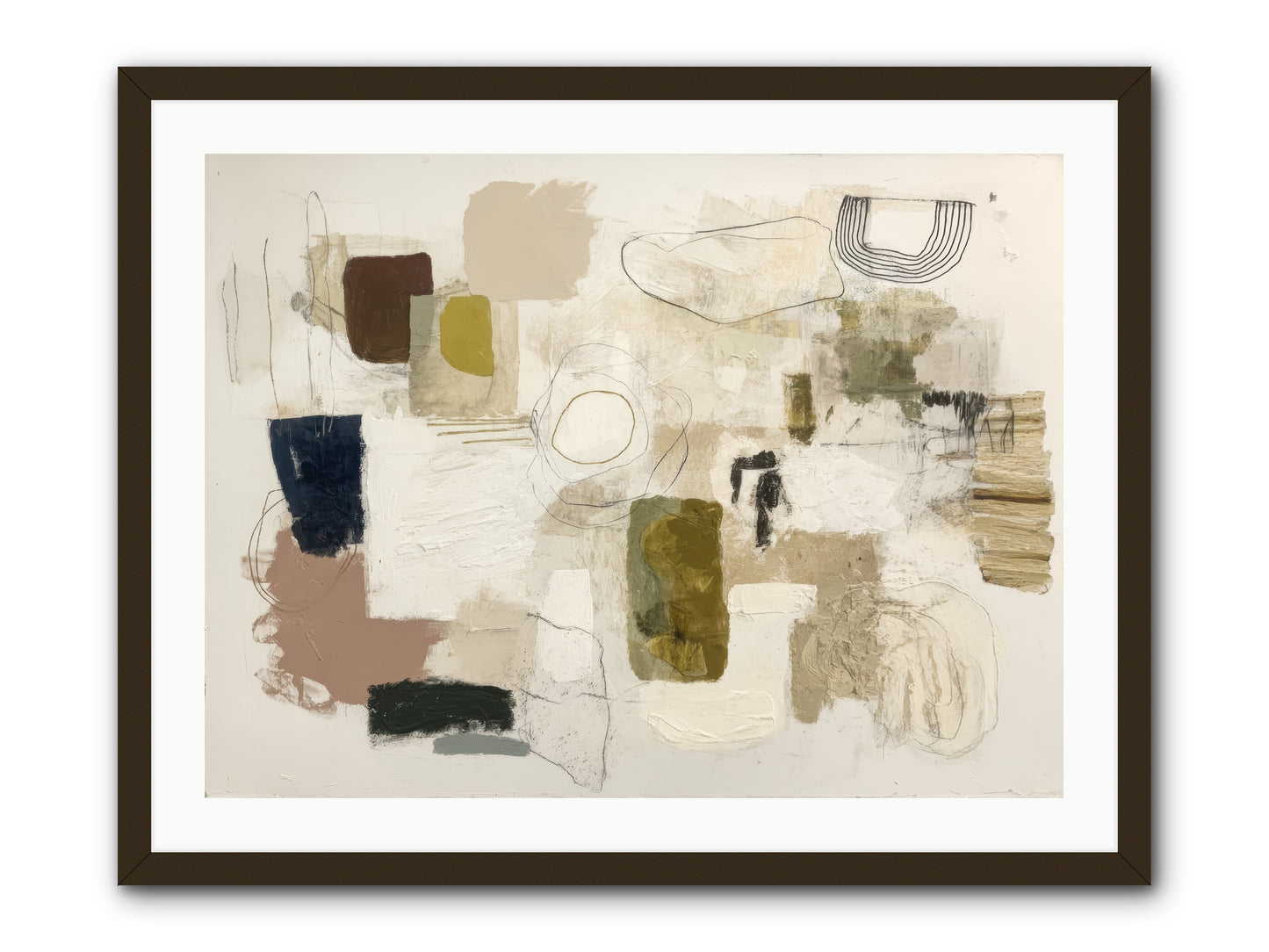 Borrowed Time -- Framed Print - Black 32x24