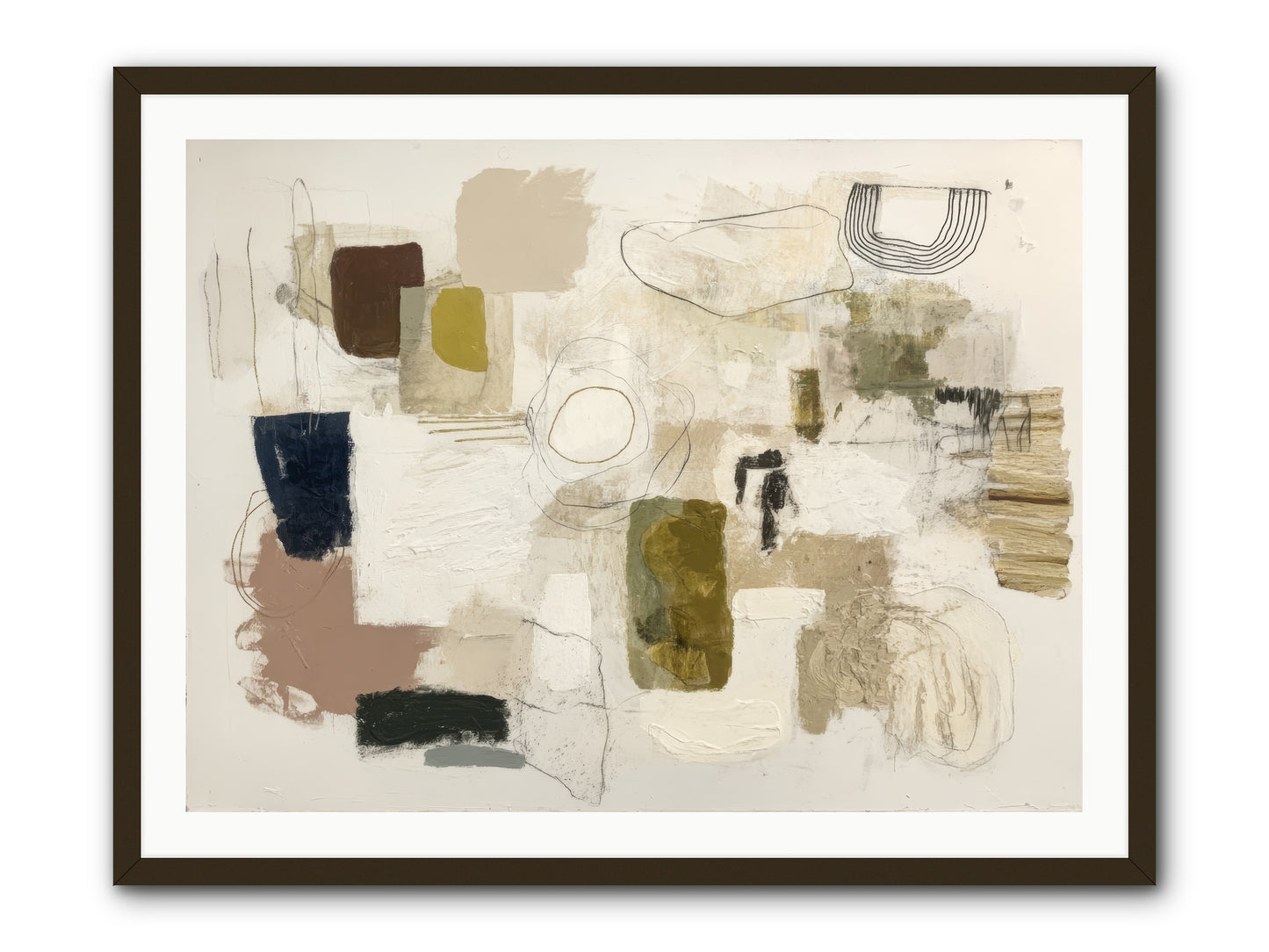 Borrowed Time -- Framed Print - Black 40x30