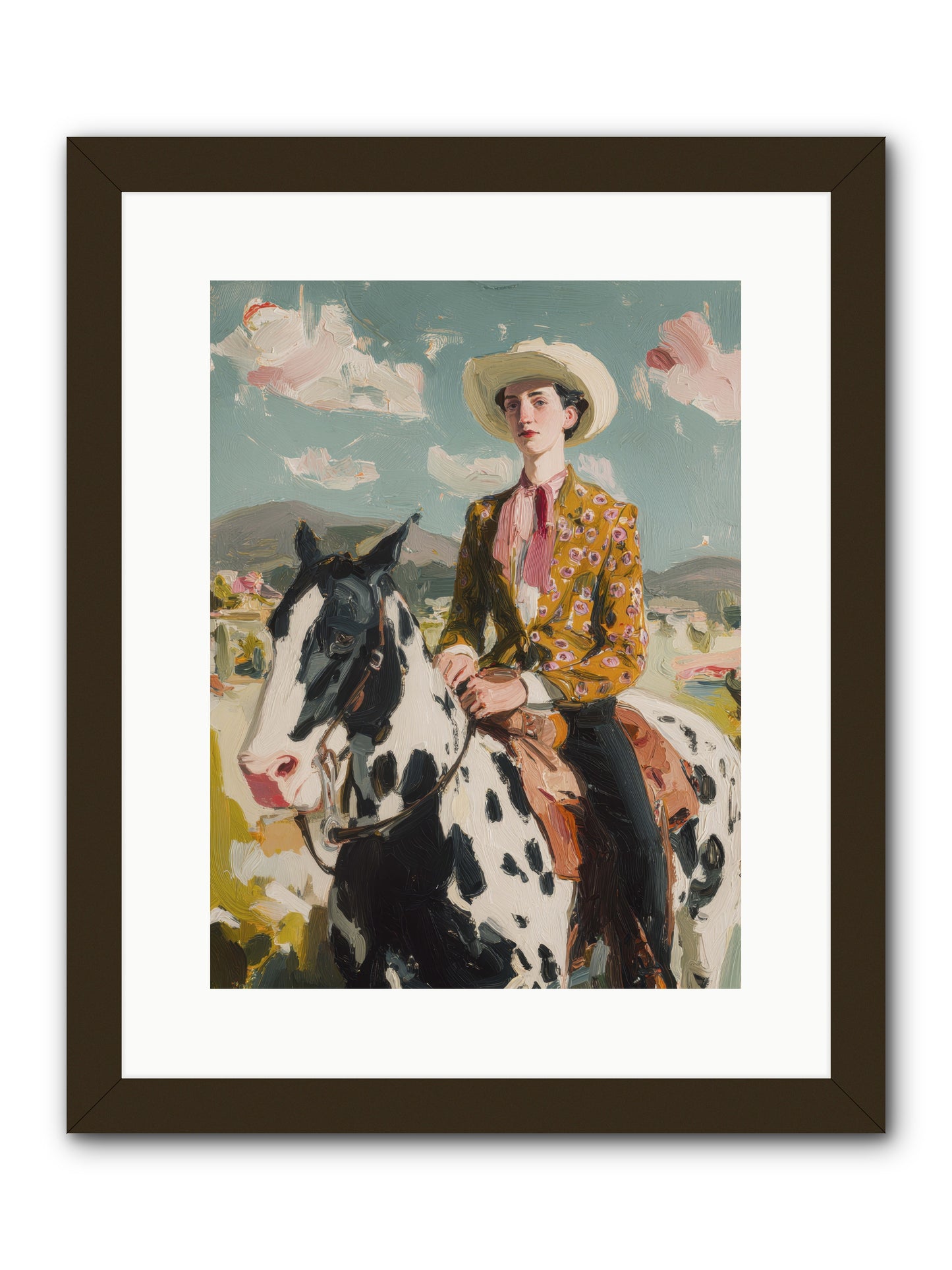 Borrowed from Dreams -- Framed Print - Black 12x16