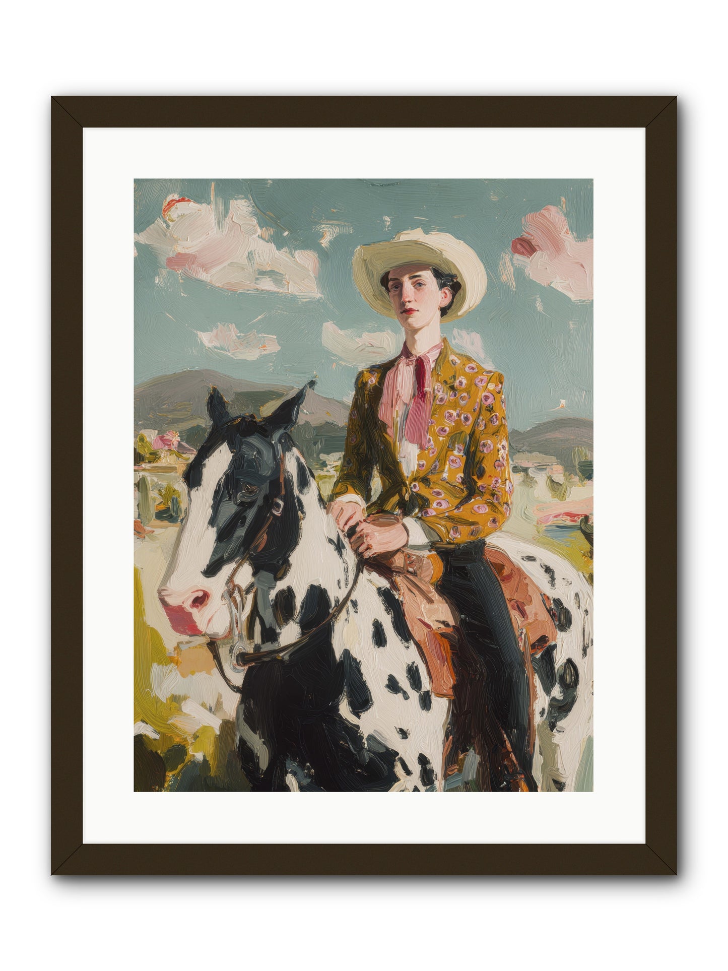 Borrowed from Dreams -- Framed Print - Black 18x24