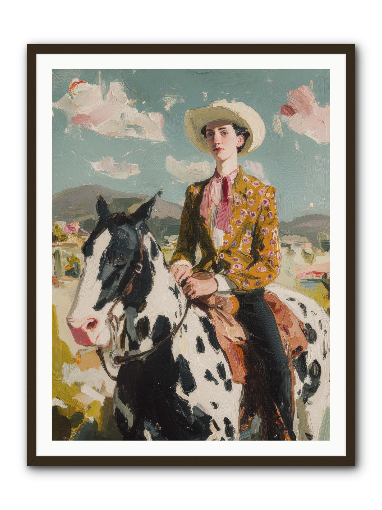 Borrowed from Dreams -- Framed Print - Black 36x48