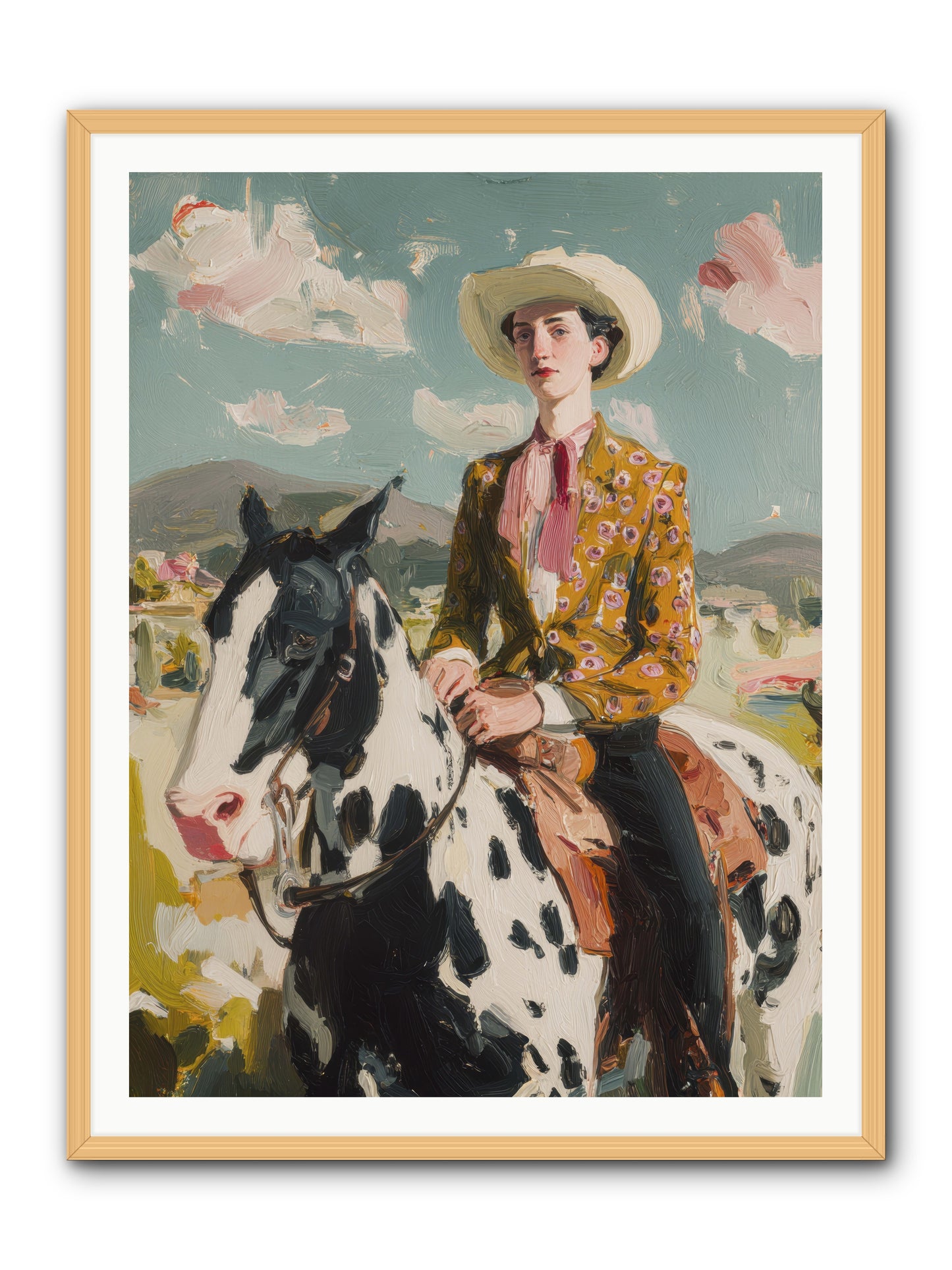 Borrowed from Dreams -- Framed Print - Natural 36x48