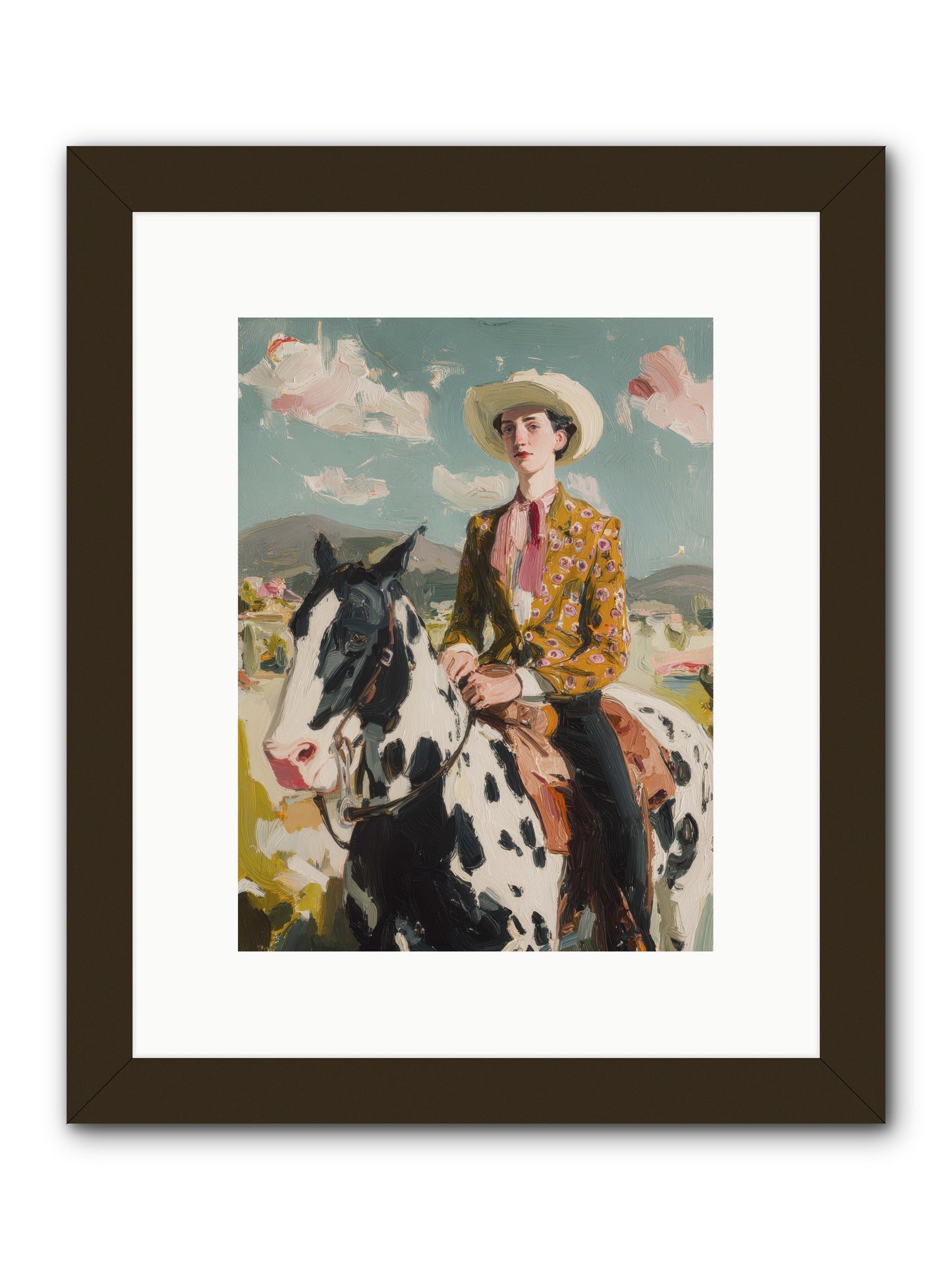Borrowed from Dreams -- Framed Print - Black 9x12
