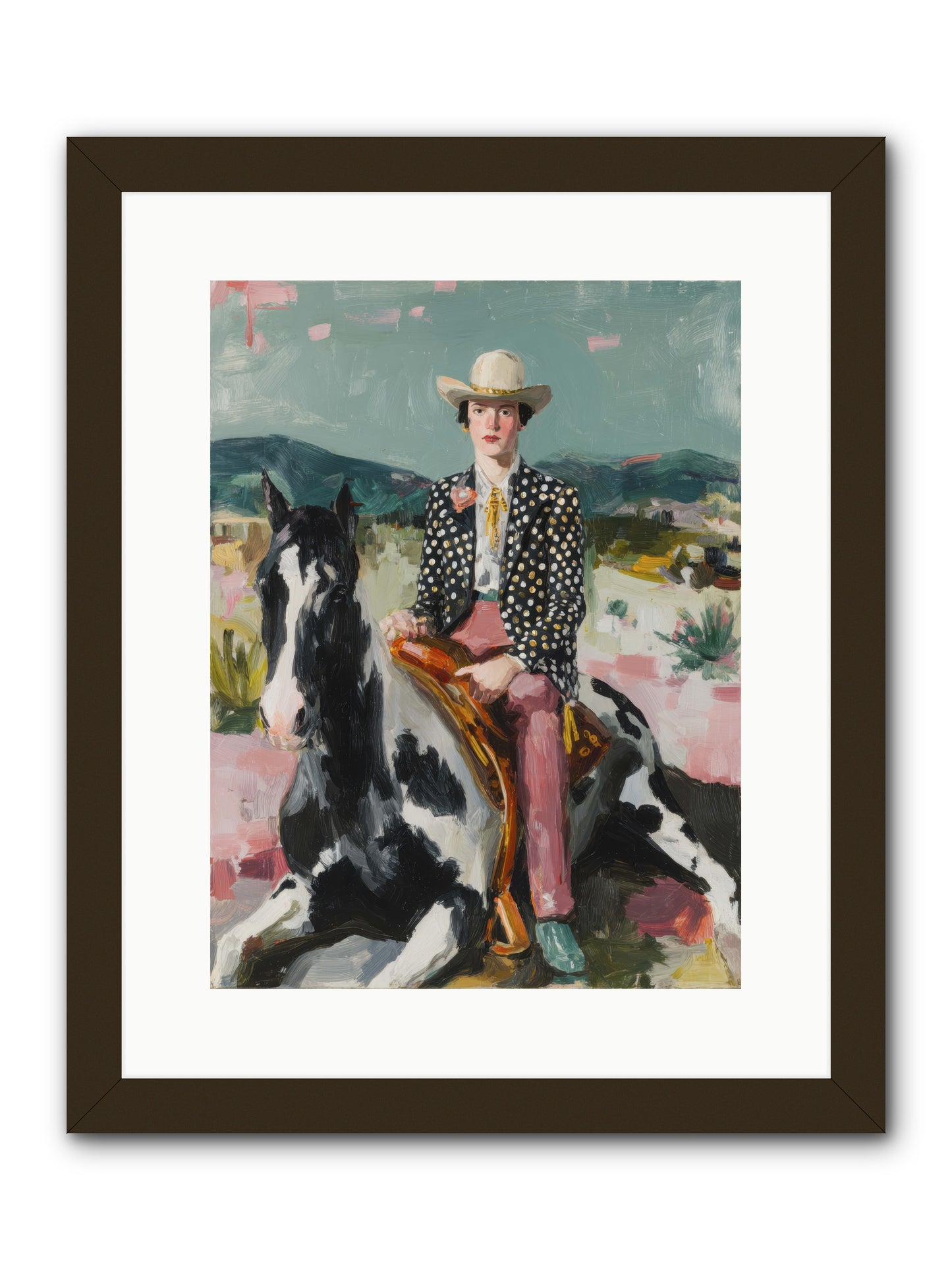 Borrowed from Dusk -- Framed Print - Black 12x16